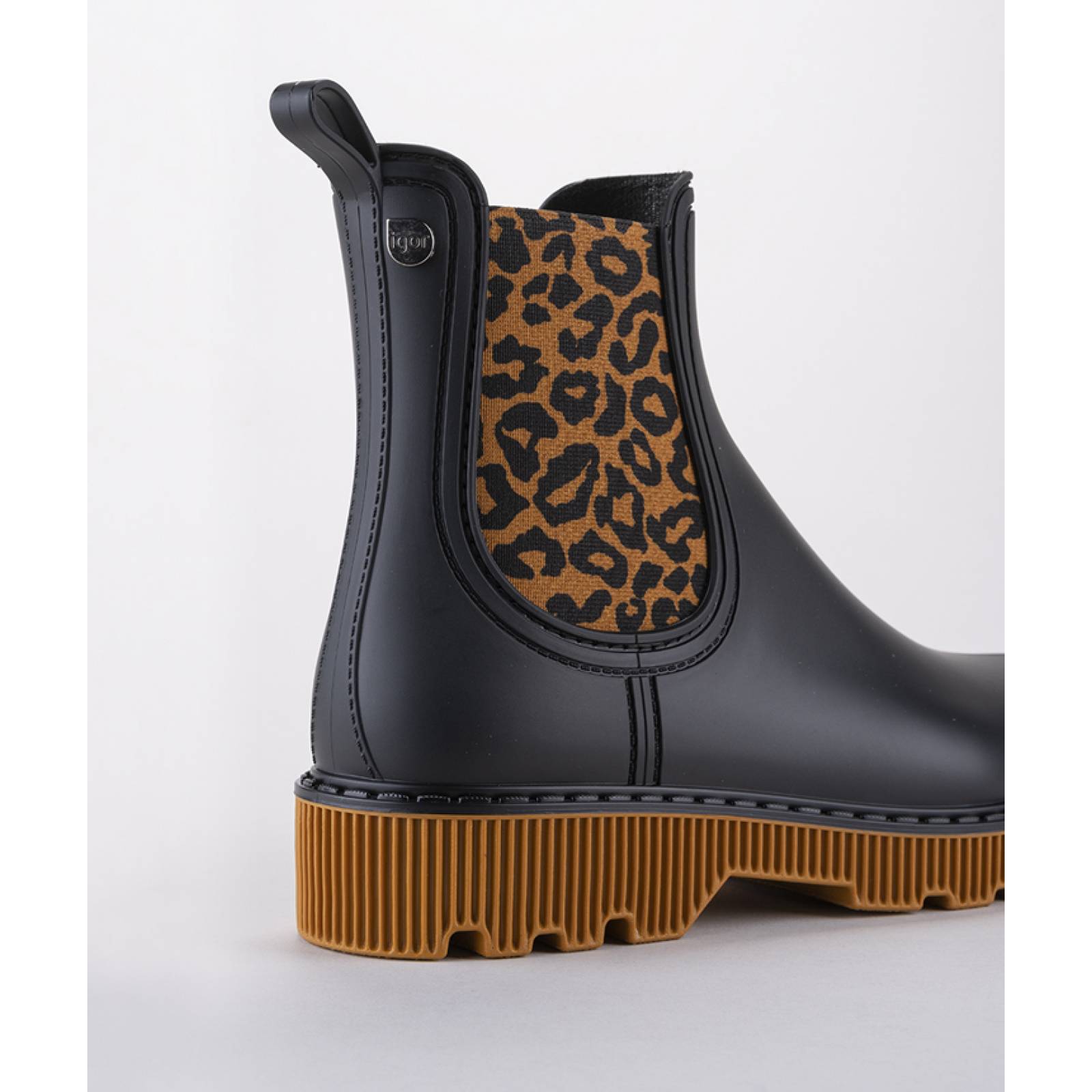Botas Impermeables Para Lluvia Animal Print Para Dama Igor