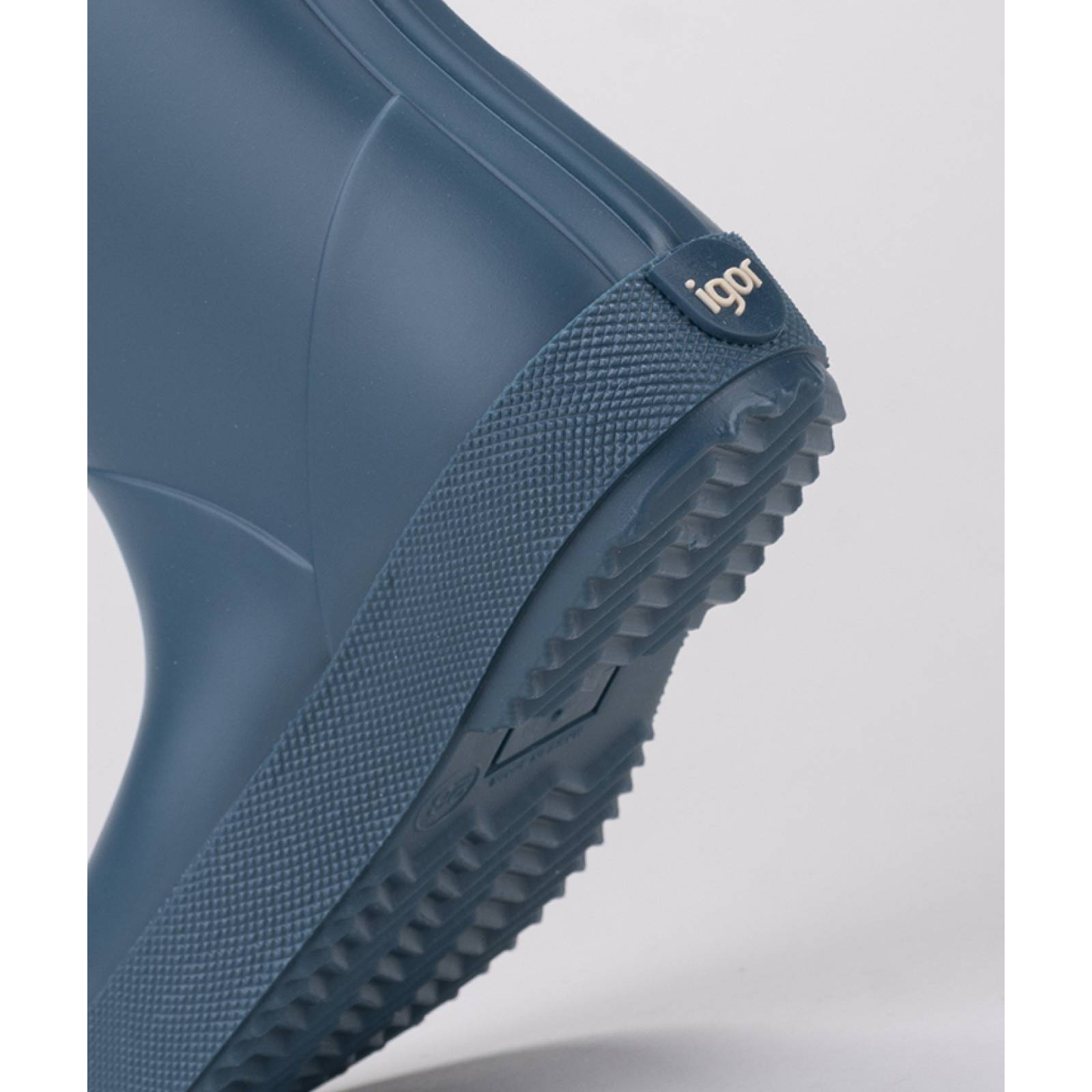 Botas Impermeables Para Lluvia Monocromatico Para Niño Igor
