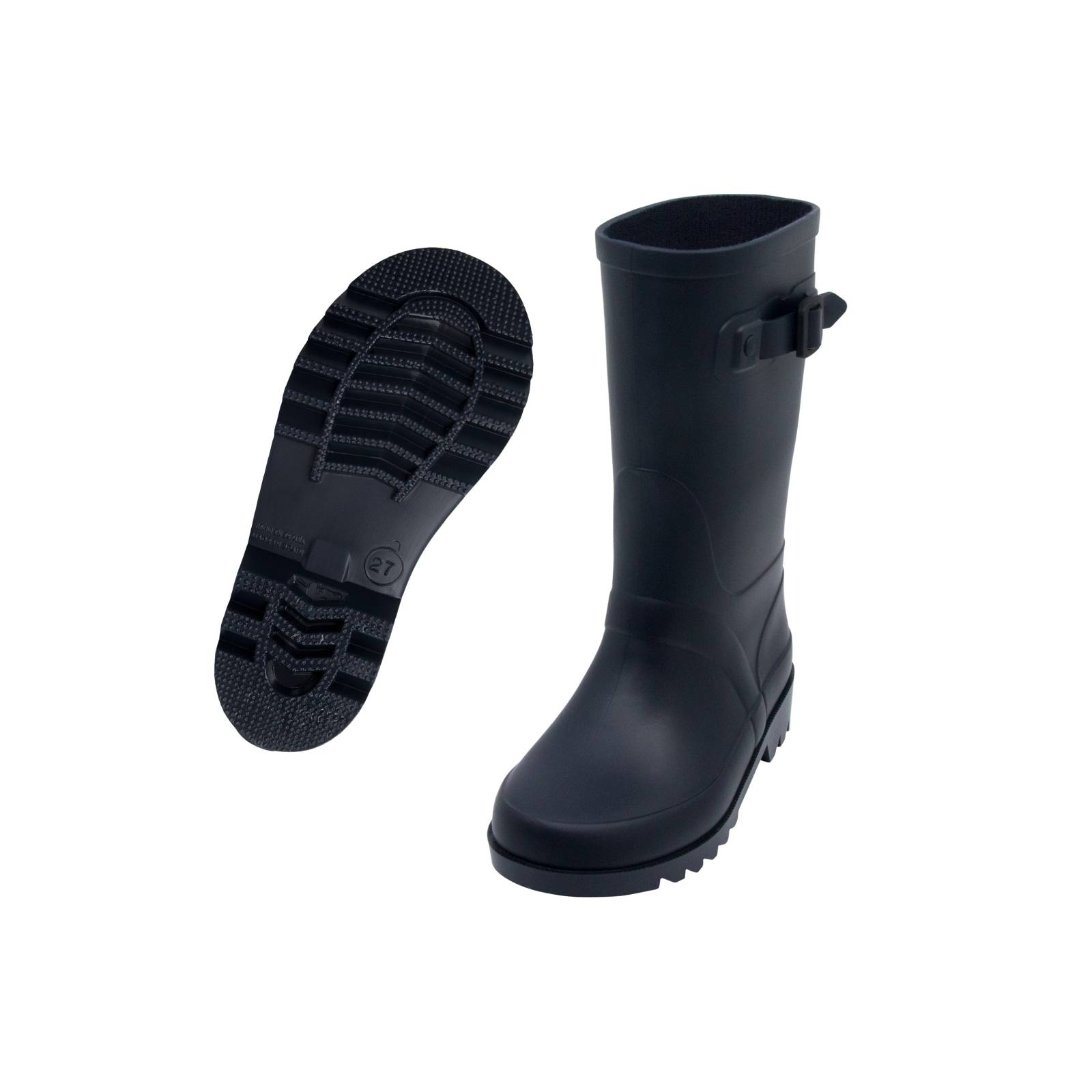 Botas Impermeables Para Lluvia Con Hebilla Para Niño Igor