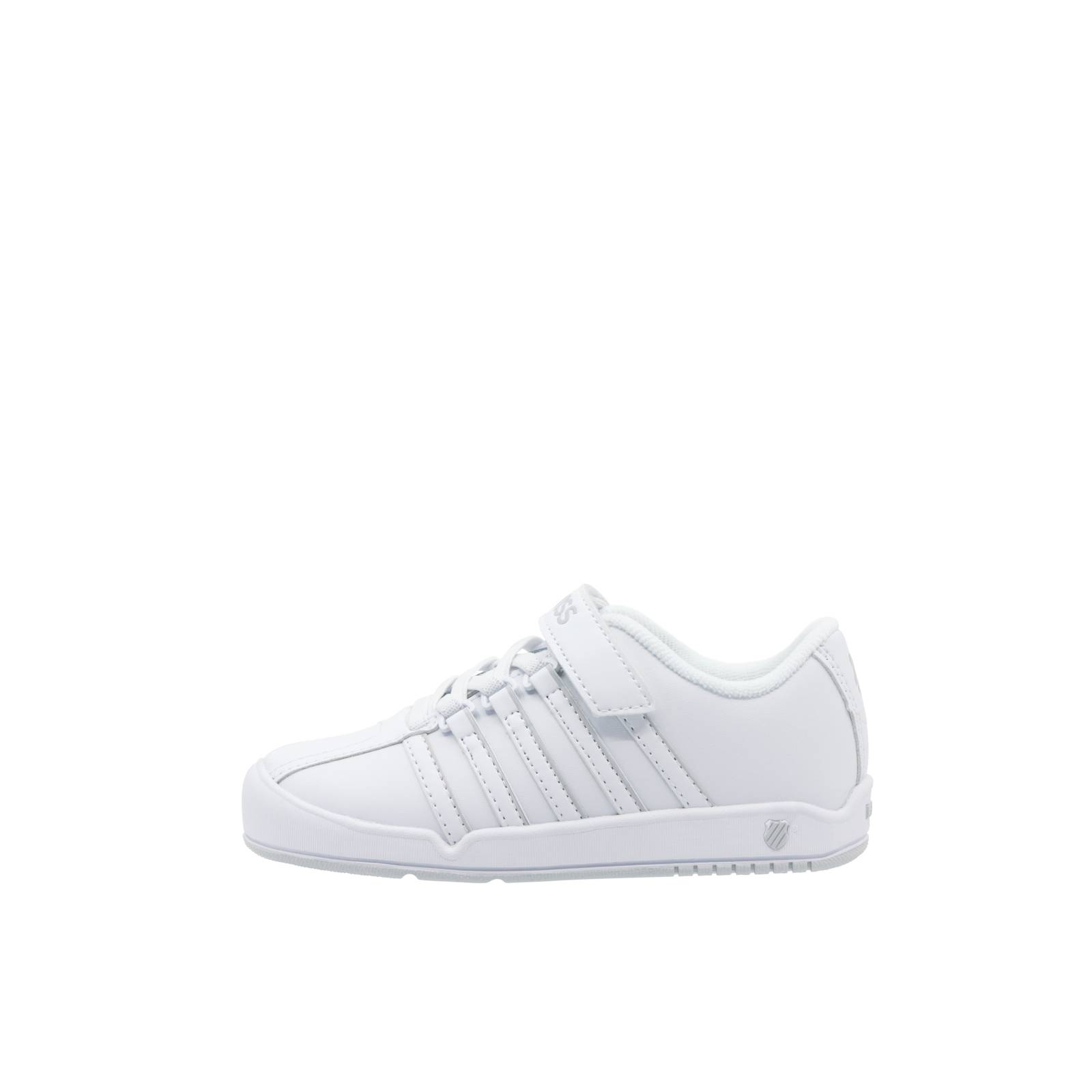 Tenis Escolar K-Swiss Ontare De Piel Para Niño/Niña  Velcro