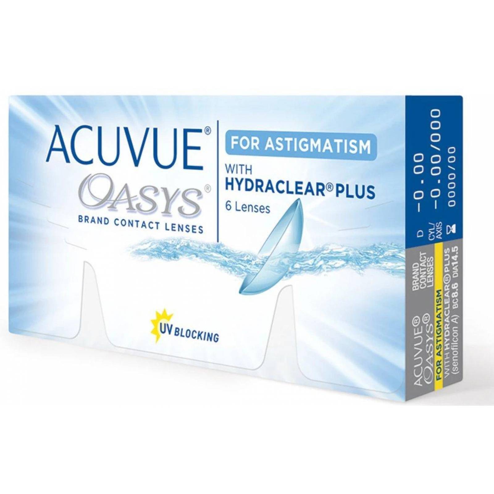 Acuvue Oasys Astigmatismo