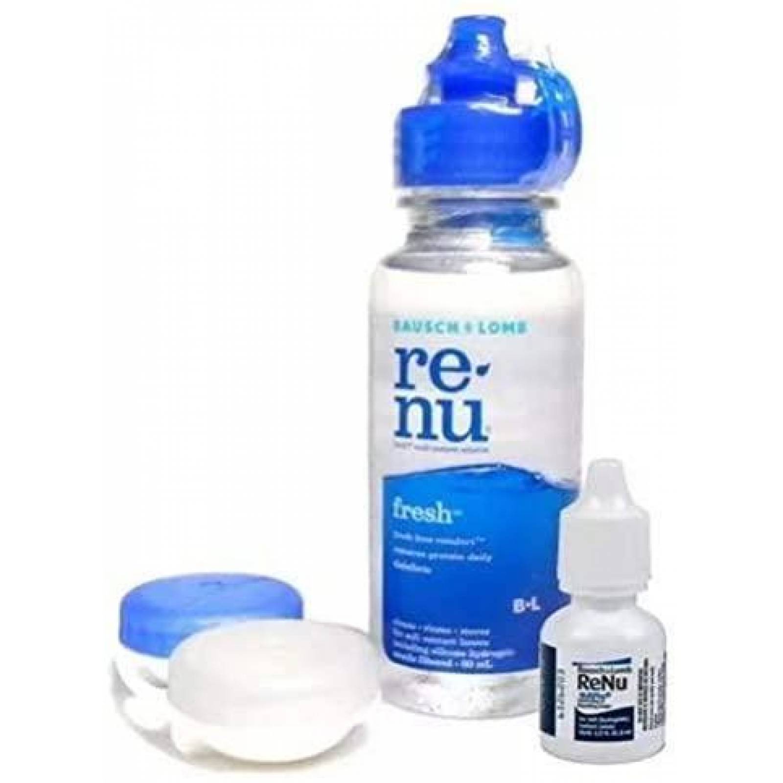 Kit de Iniciación Renu Fresh - Solucion Multipropósito - Gotas Lubricantes - Estuche