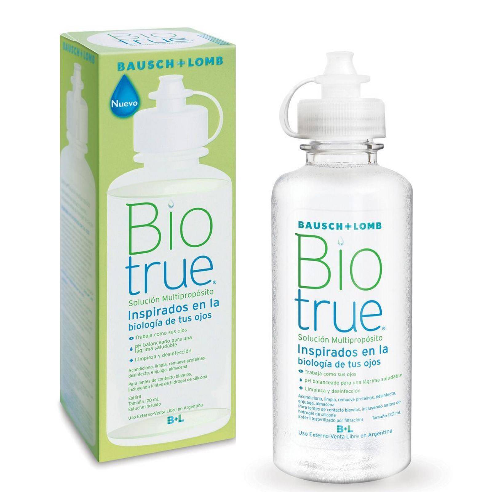 BioTrue - 120 ml Solución Multipropósito