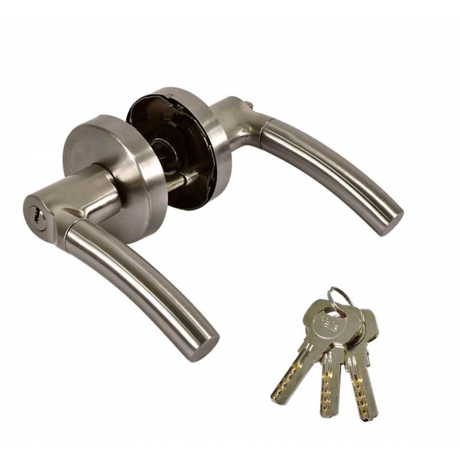 Cerradura de Manija Yale 86034 Varese Premium Inox. 