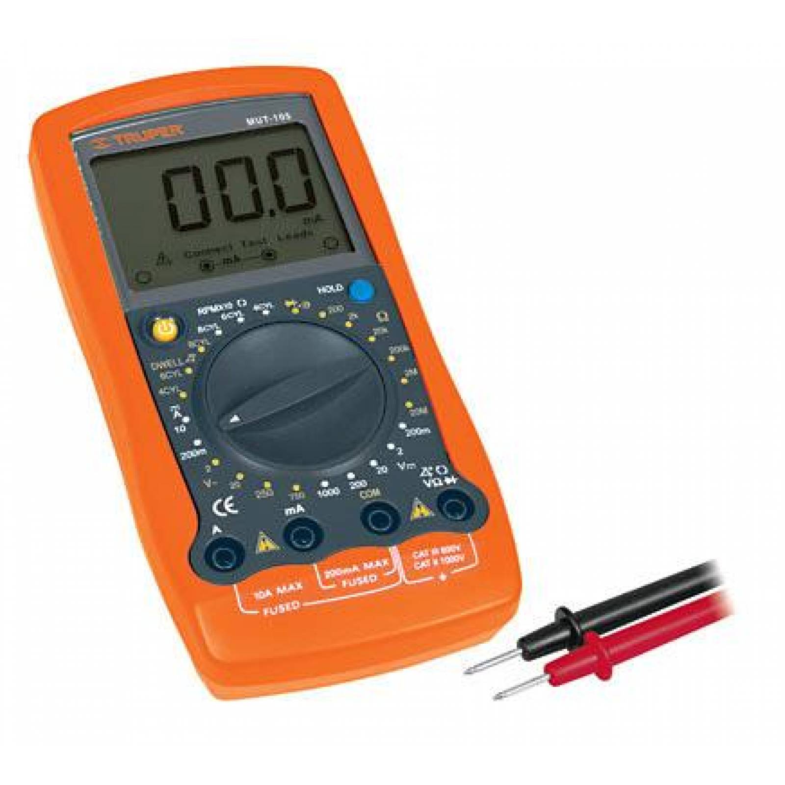 Multimetro Digital Automotriz MUT-105 