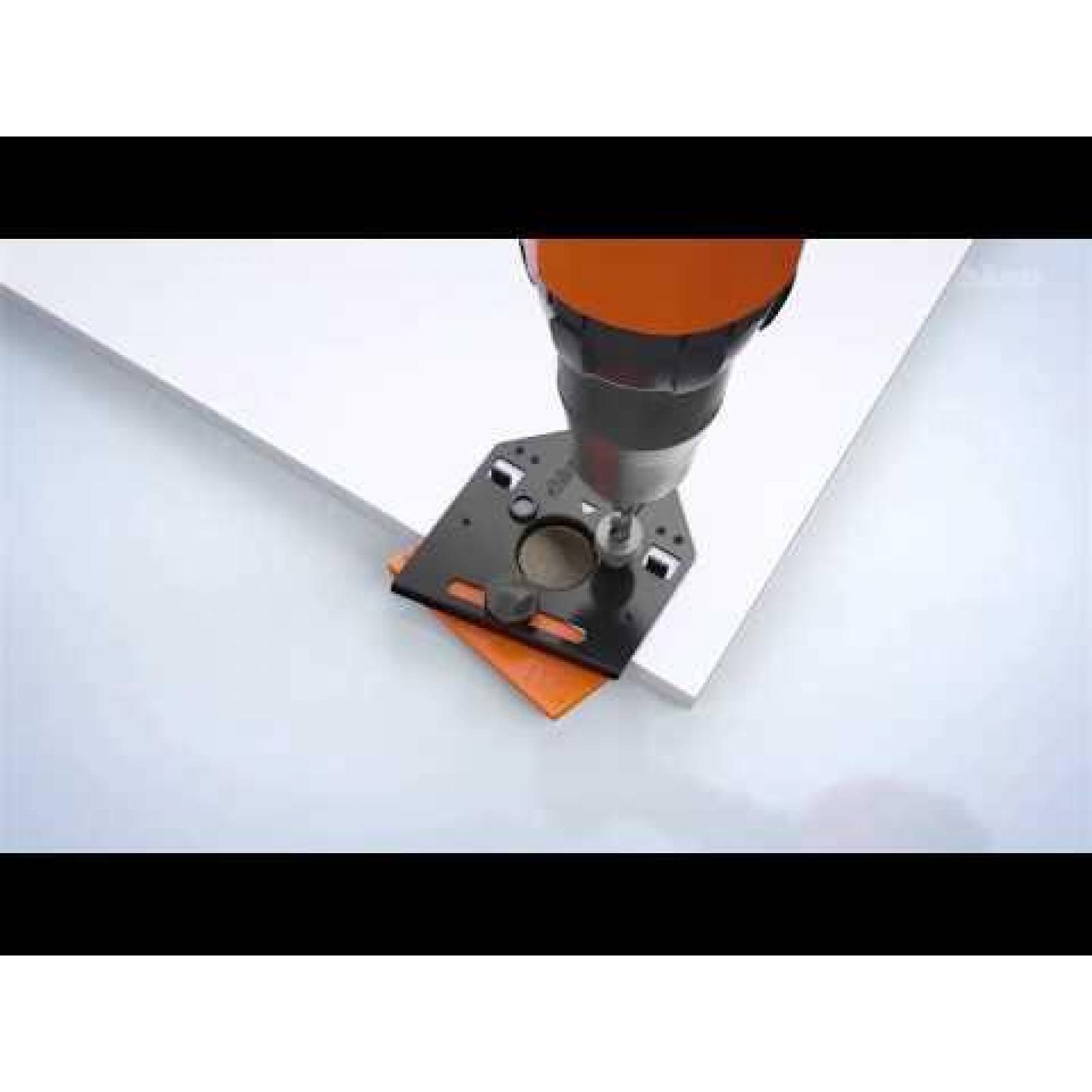 Plantilla de taladrado Bisagra EXPANDO/Bisagra de cazoleta para atornillar/Base de montaje para ator 