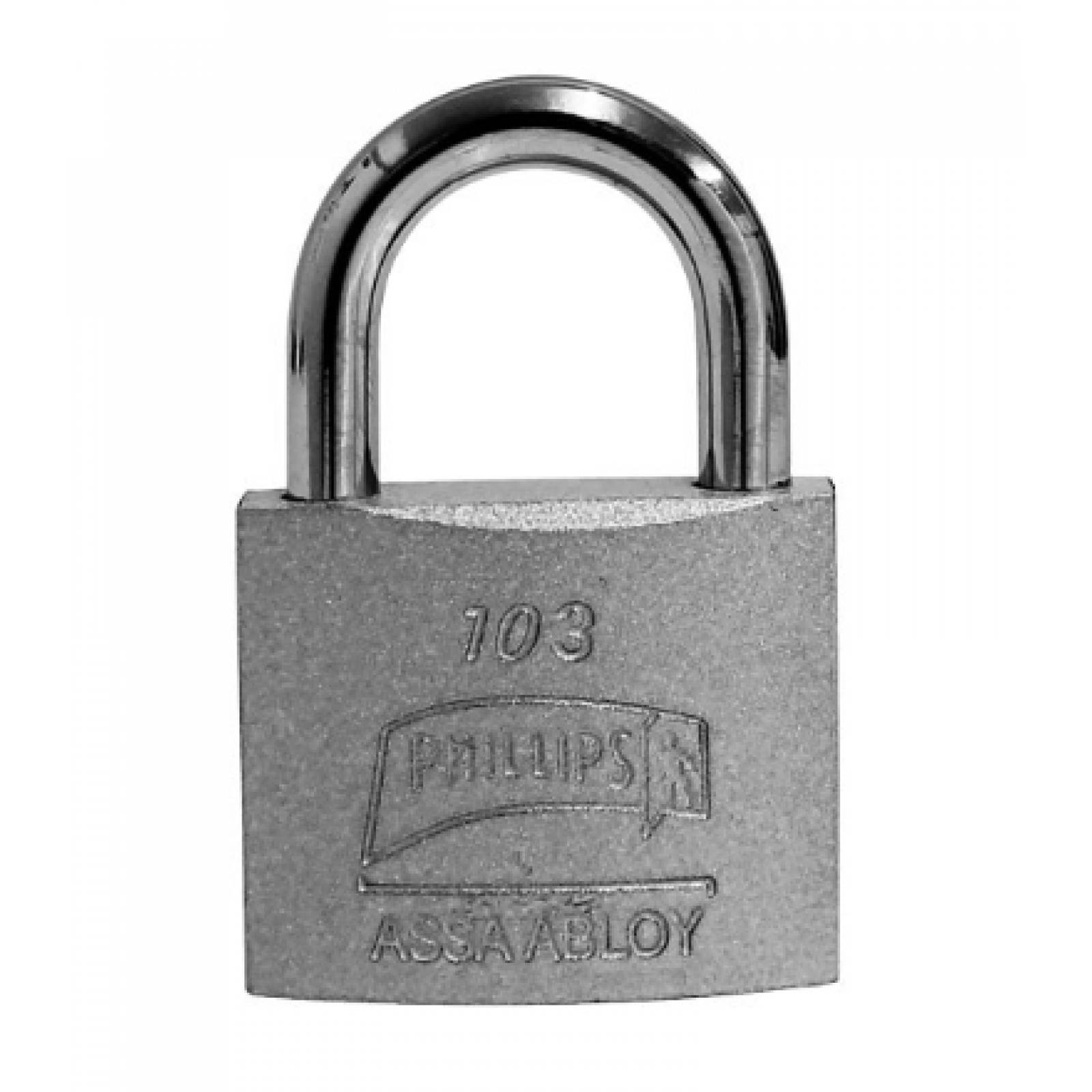 CANDADO DE HIERRO 5 PERNOS 45MM MOD. 103 