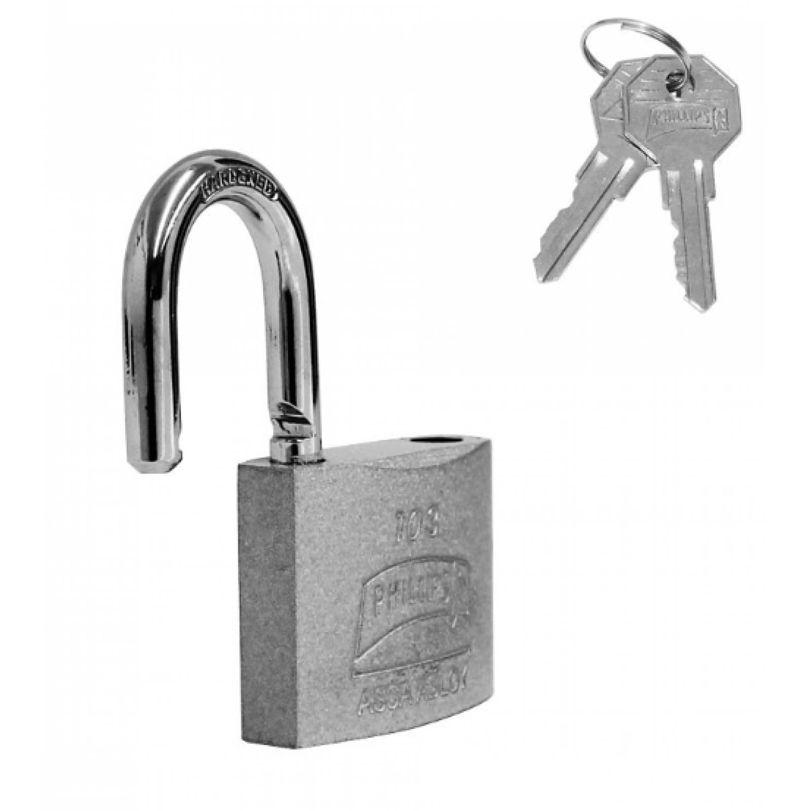 CANDADO DE HIERRO 5 PERNOS 45MM MOD. 103 