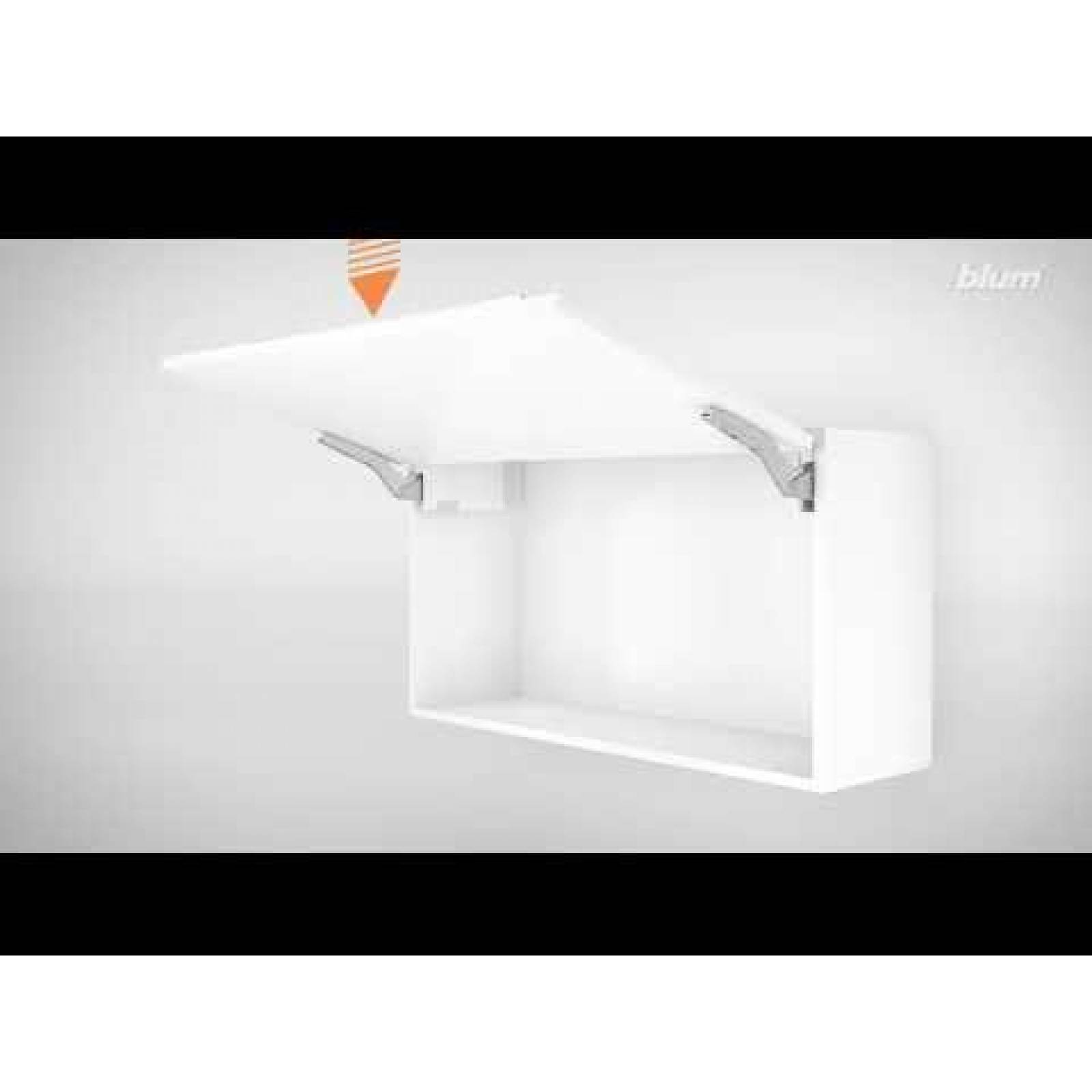 Compás abatible AVENTOS HK top, Mecanismo de elevación, FR=1730-5200 (por 2 unidades), para TIP-ON