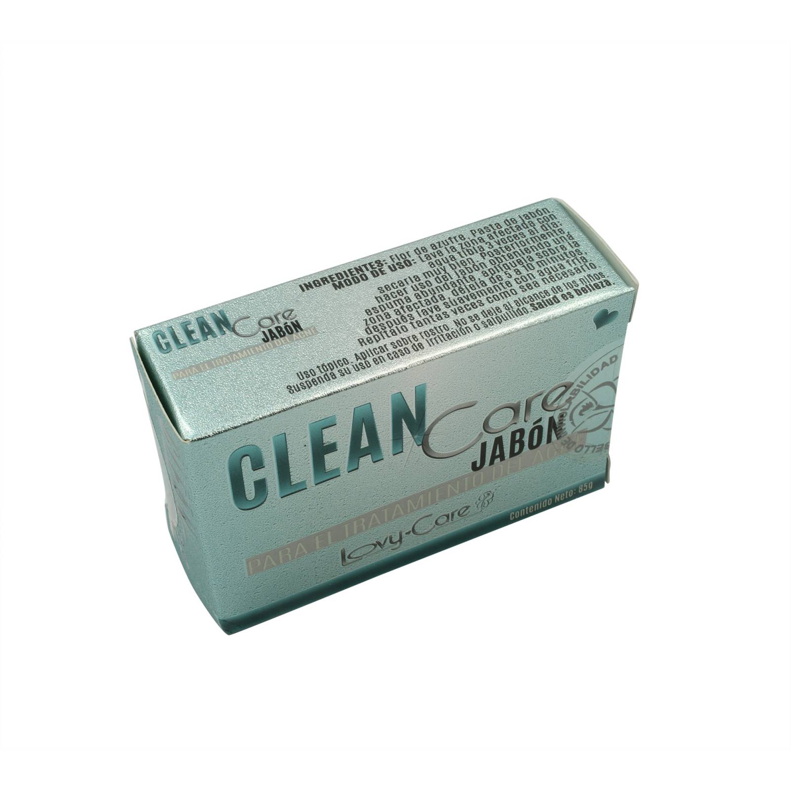 Jabón Clean Care Anti Acné de Azufre Lovycare 85 g