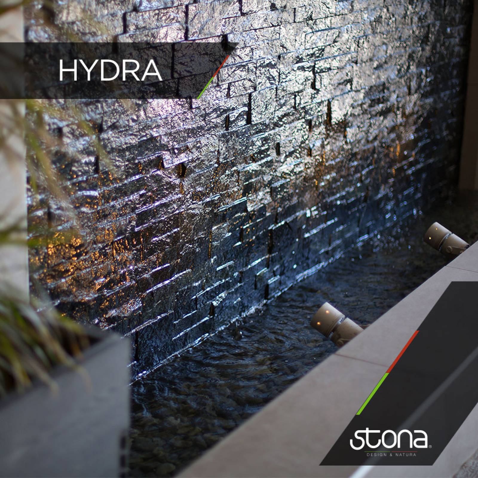 PIEDRA DECORATIVA NATURAL 15X60 MODELO NATURA HYDRA