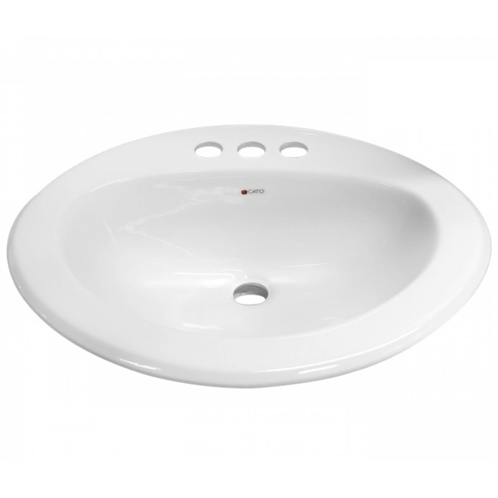 LAVABO  DROPIN  MODELO CATO BLANCO Color Blanco