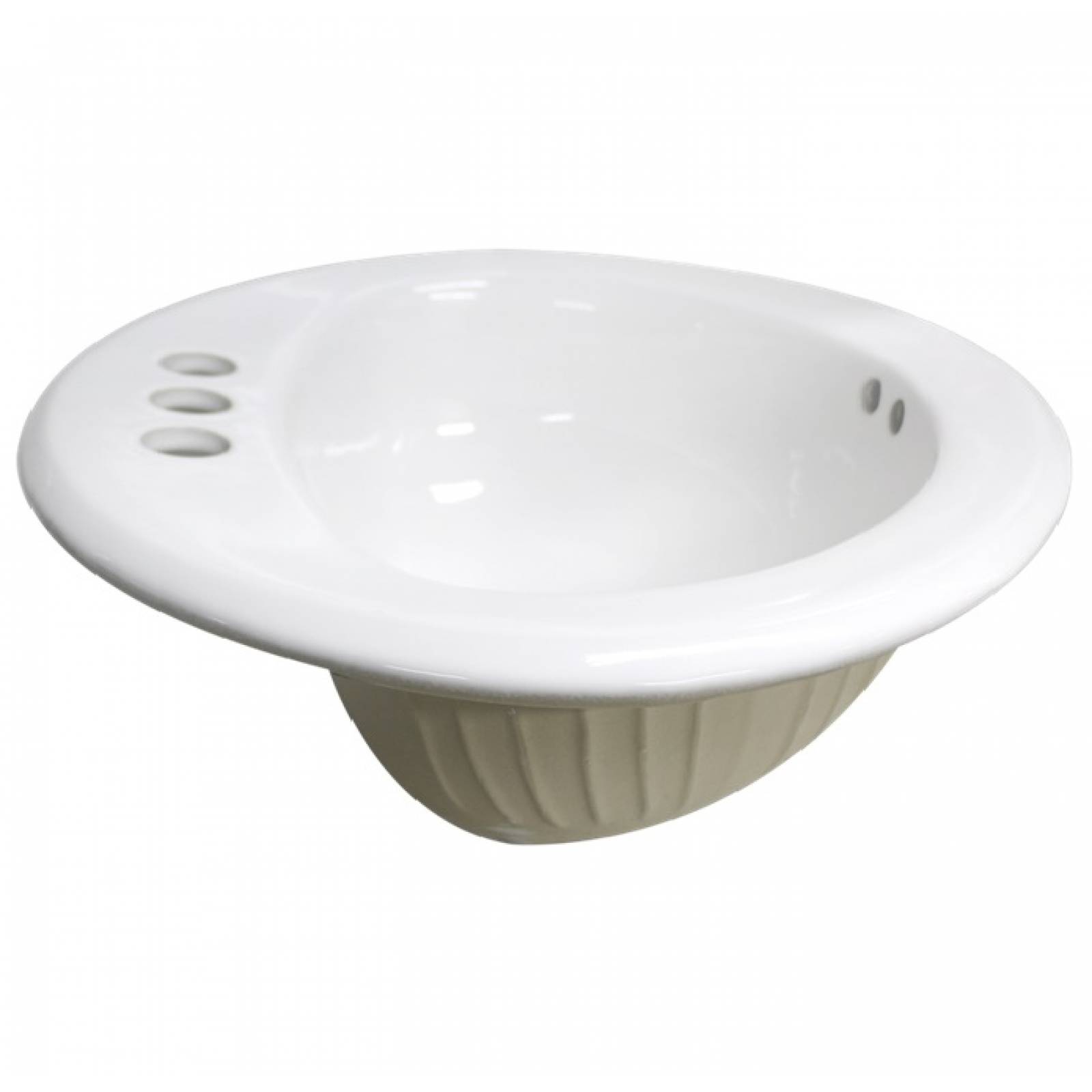 LAVABO  DROPIN  MODELO CATO BLANCO Color Blanco