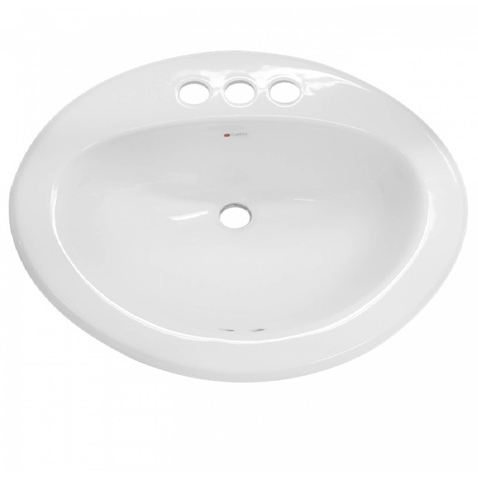 LAVABO  DROPIN  MODELO CATO BLANCO Color Blanco