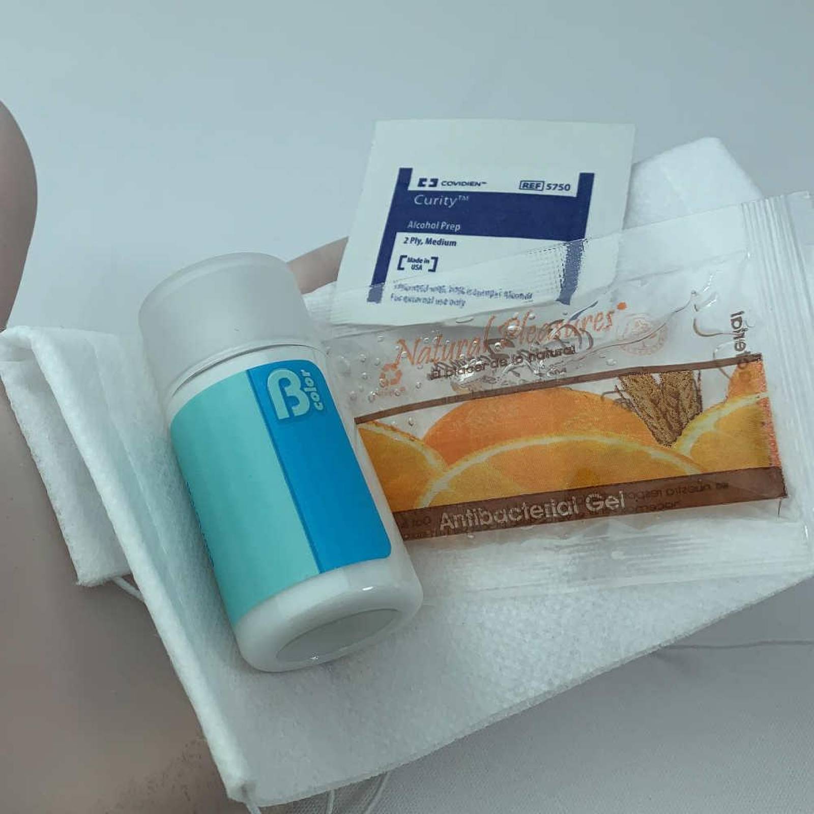 Pack 10 Kit Sanitizante Personal virus Hoteles botiquin antivirus 