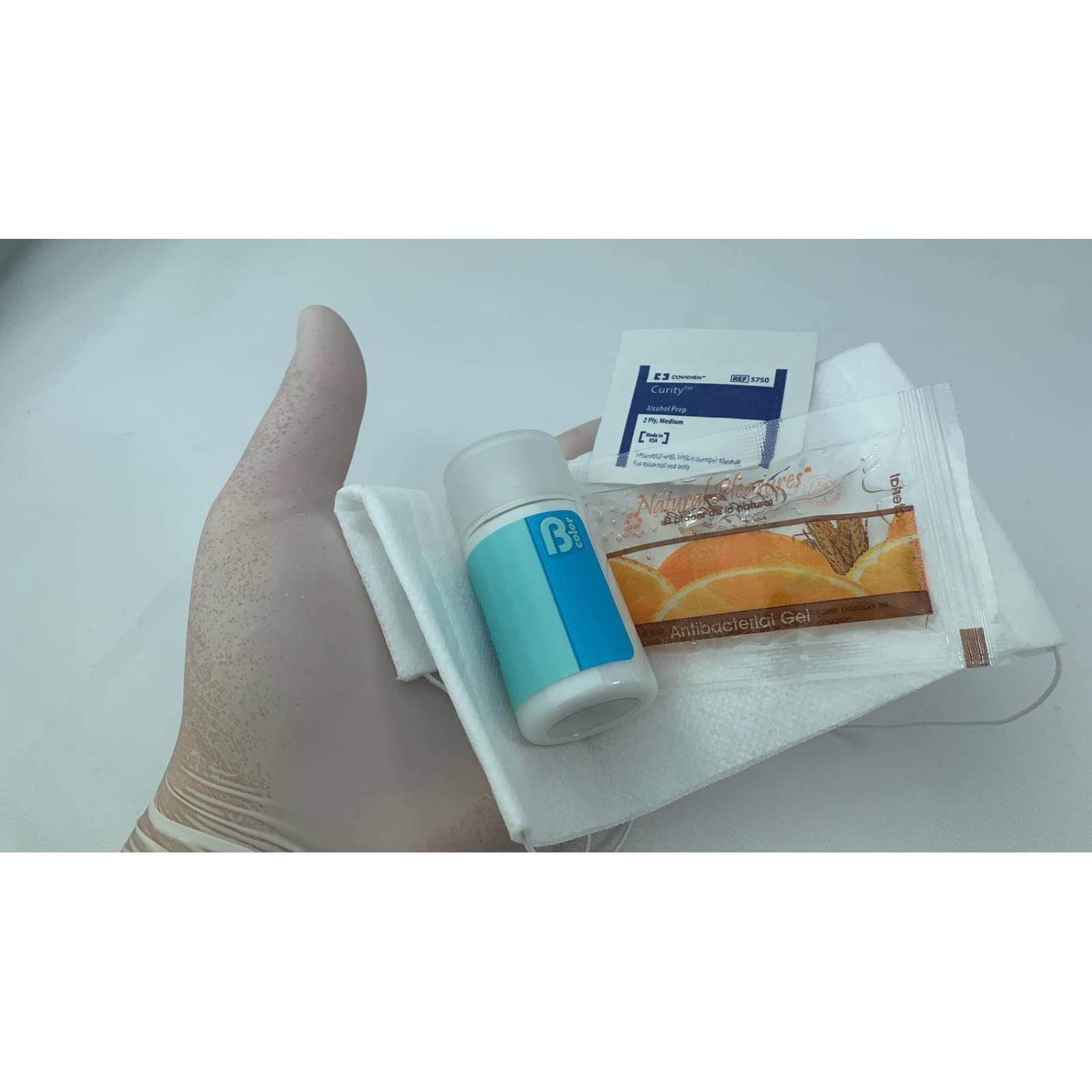 Pack 10 Kit Sanitizante Personal virus Hoteles botiquin antivirus 