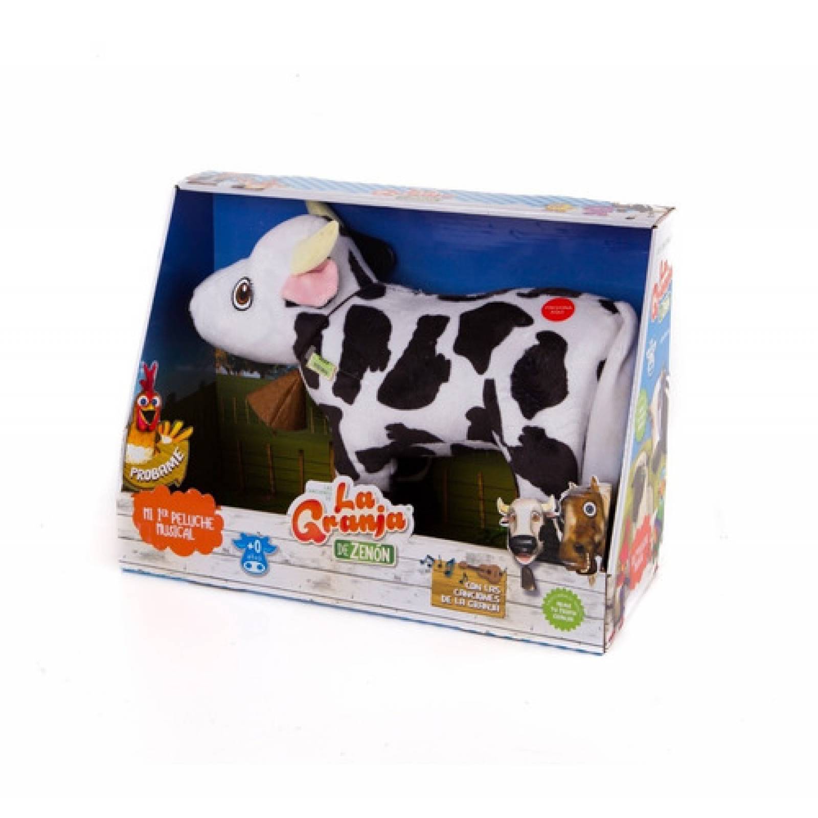 Vaca Lola Peluche Musical 30 Cm La Granja De Zenon El Reino Vaca Lola Peluche Musical 30 Cm La Granja De Zenon El Reino