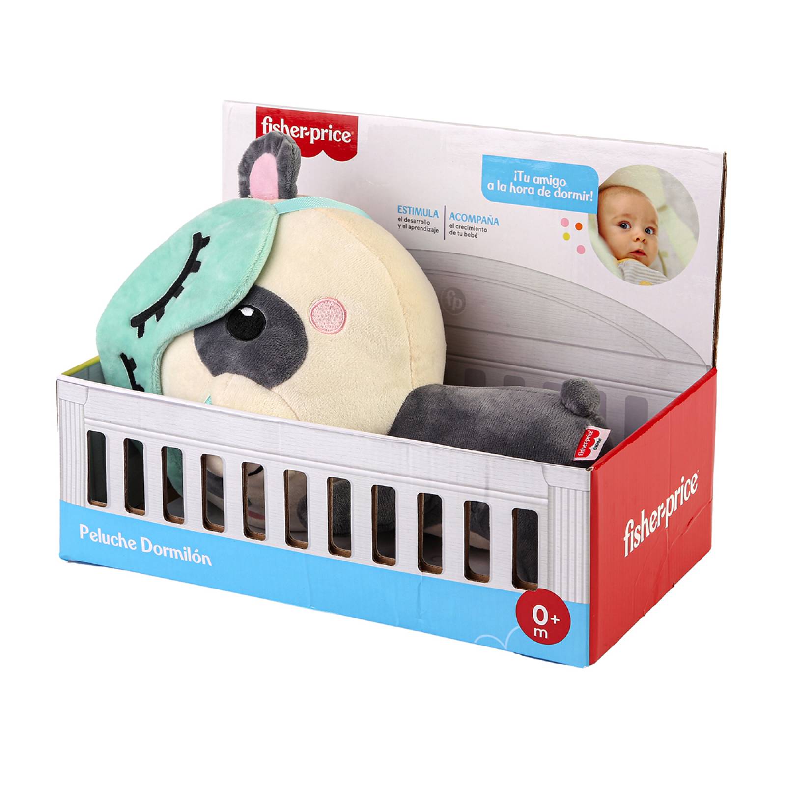 Fisher Price Panda Peluche Dormilón Acostado de 30 cm super suaves Ax Toys