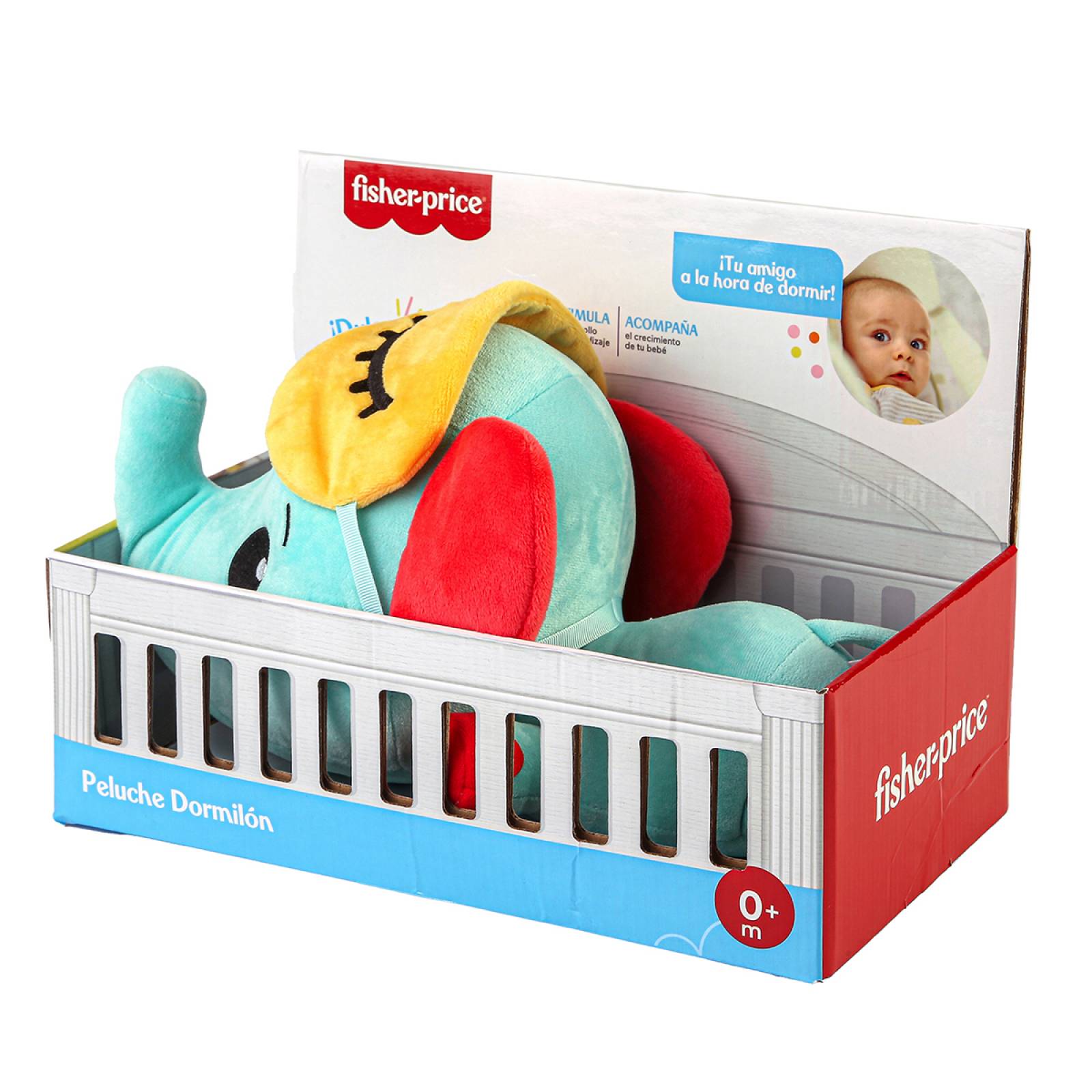 Fisher Price Elefante Peluche Dormilón Acostado de 30 cm super suaves Ax Toys