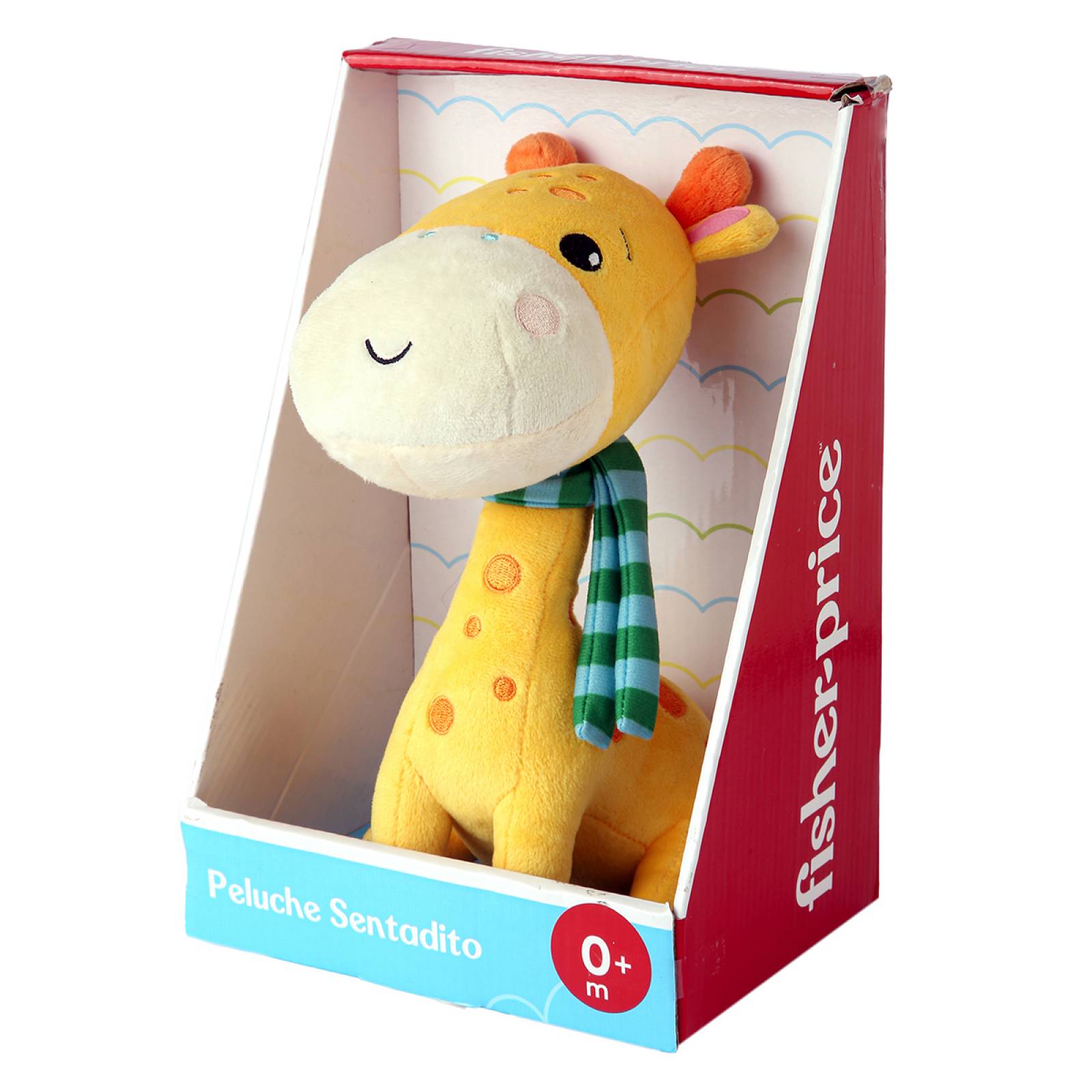 Fisher Price Peluche Sentadito Jirafa de 20 cm super suaves Ax Toys