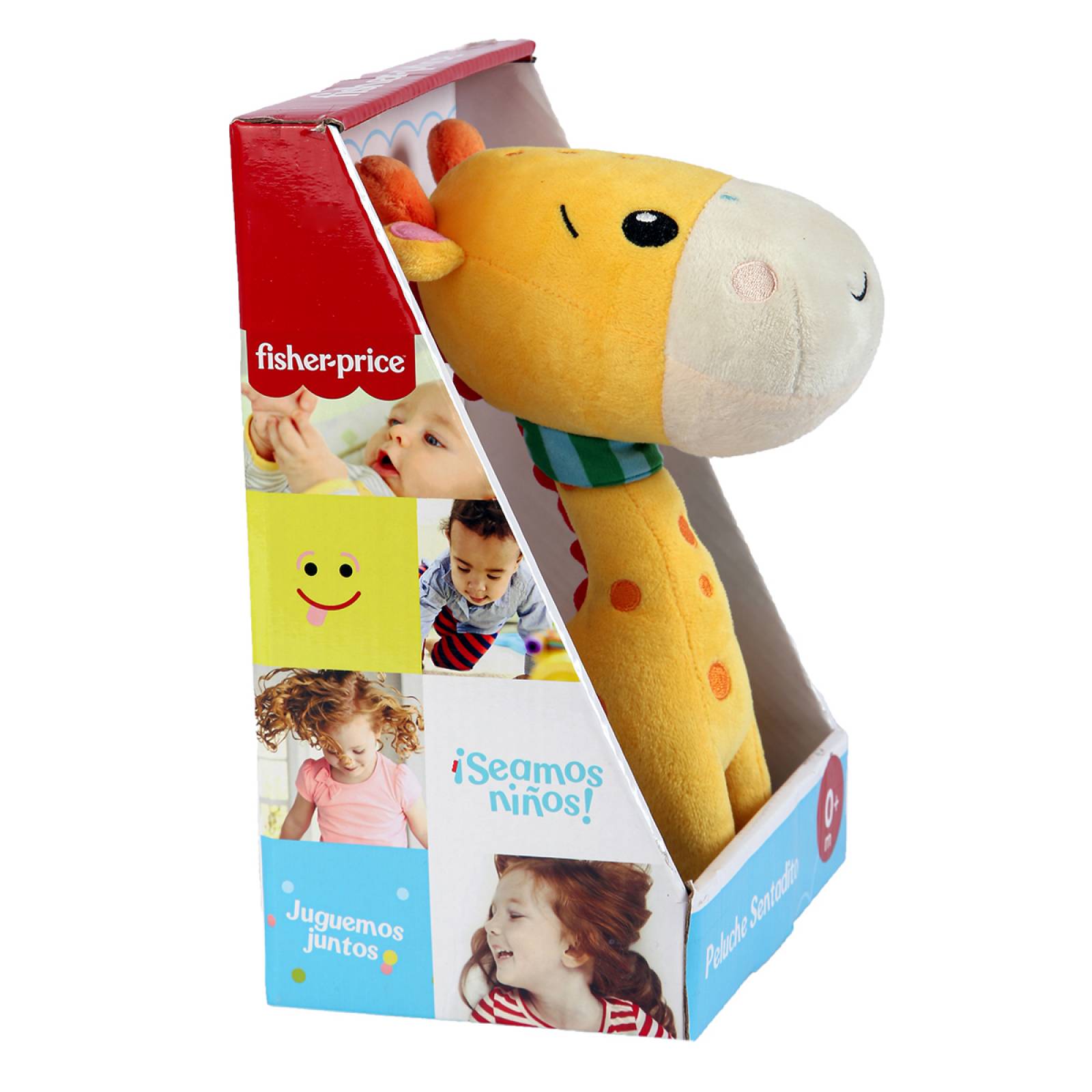 Fisher Price Peluche Sentadito Jirafa de 20 cm super suaves Ax Toys