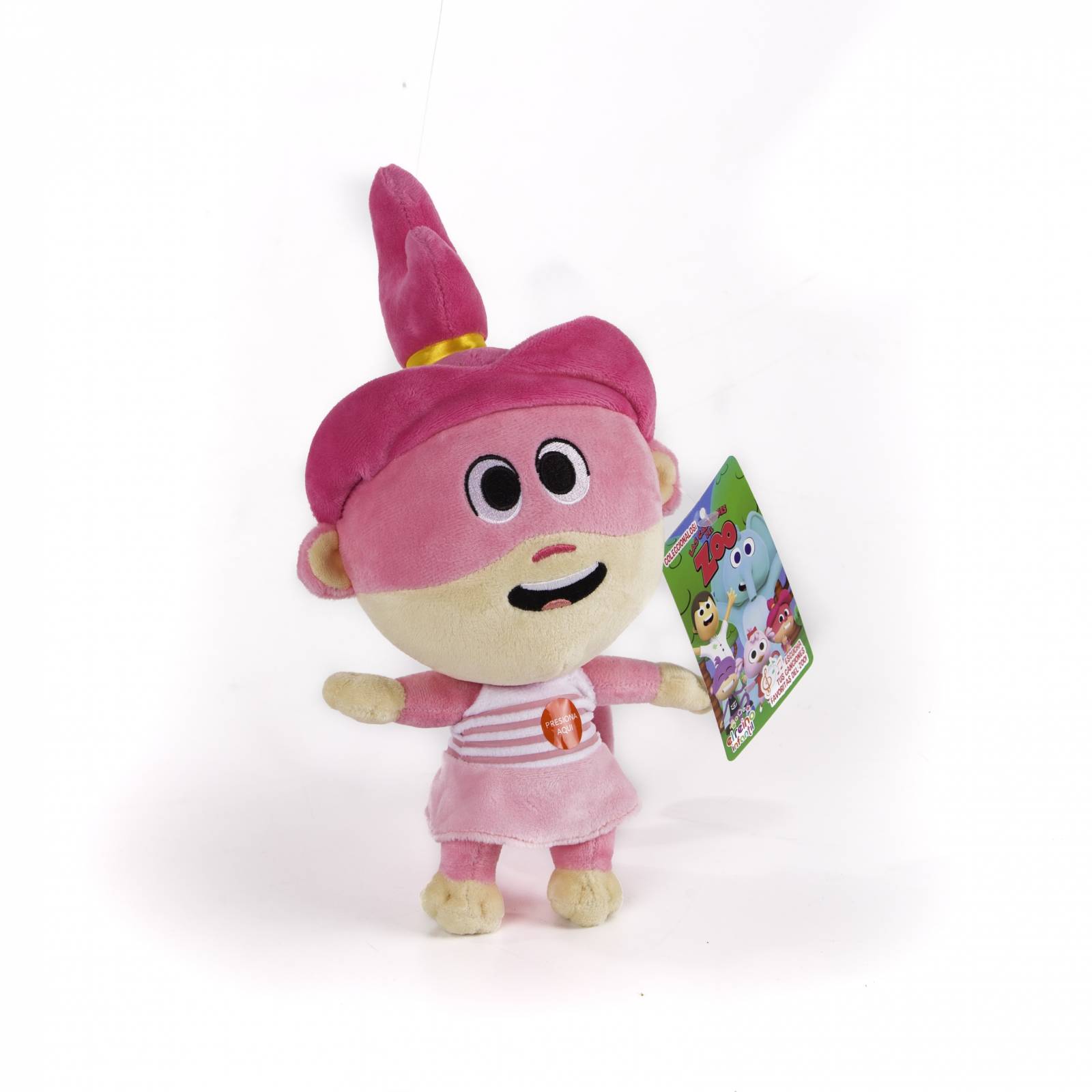 Peluche Musical Mona Winona de 20 cm Las canciones del Zoo