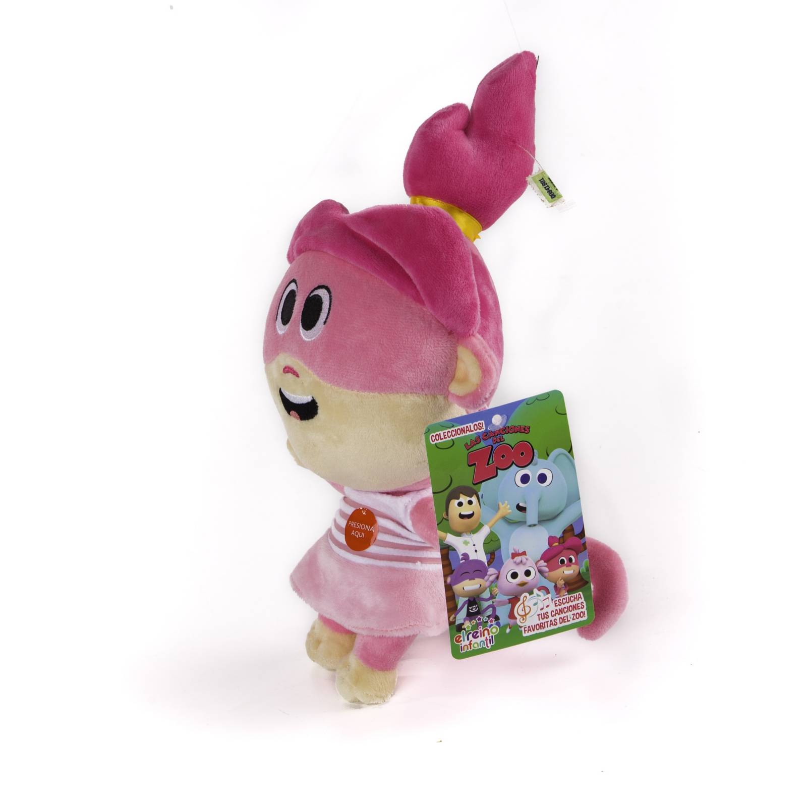 Peluche Musical Mona Winona de 20 cm Las canciones del Zoo