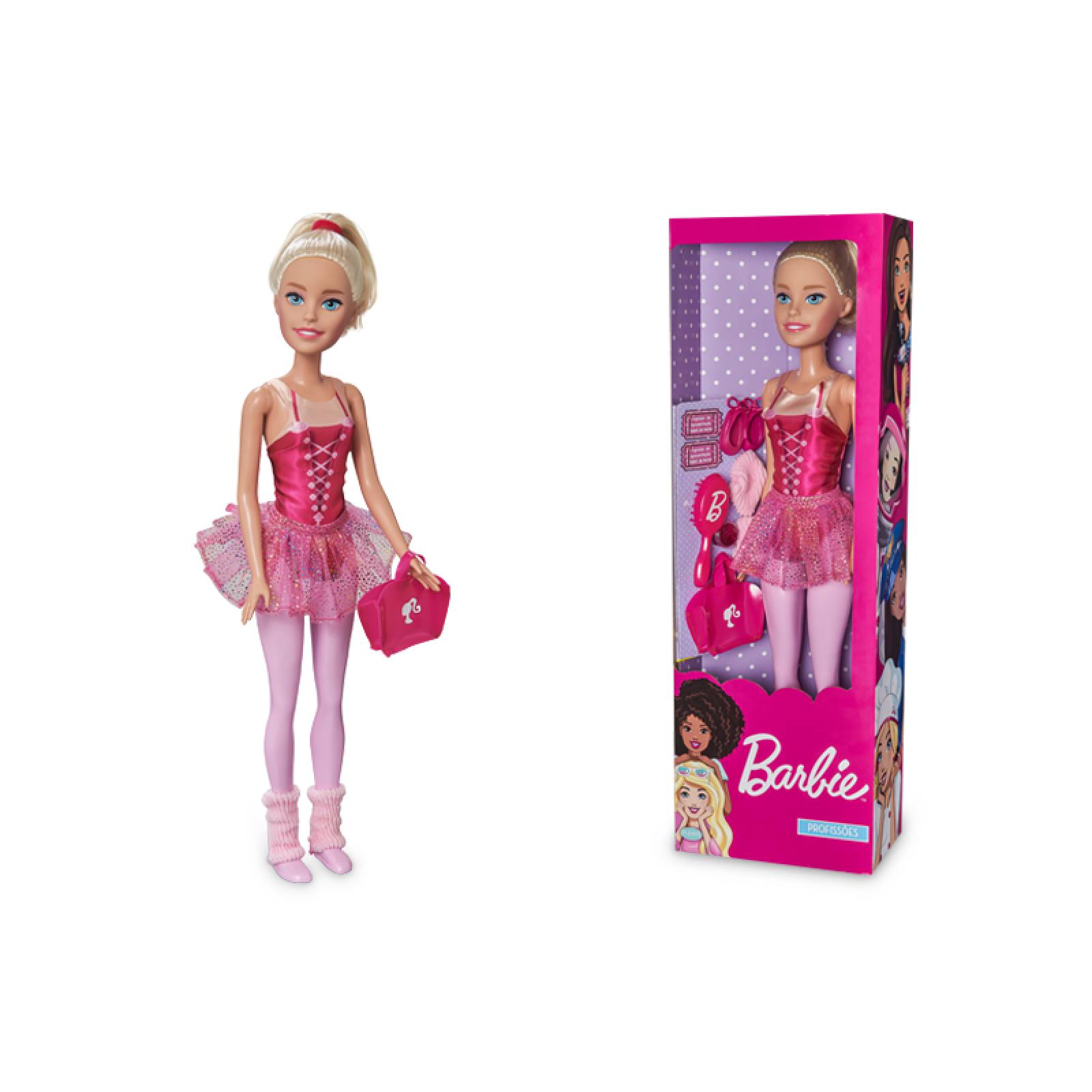 Barbie Muñeca Articulada Bailarina con accesorios 70 cm Grande
