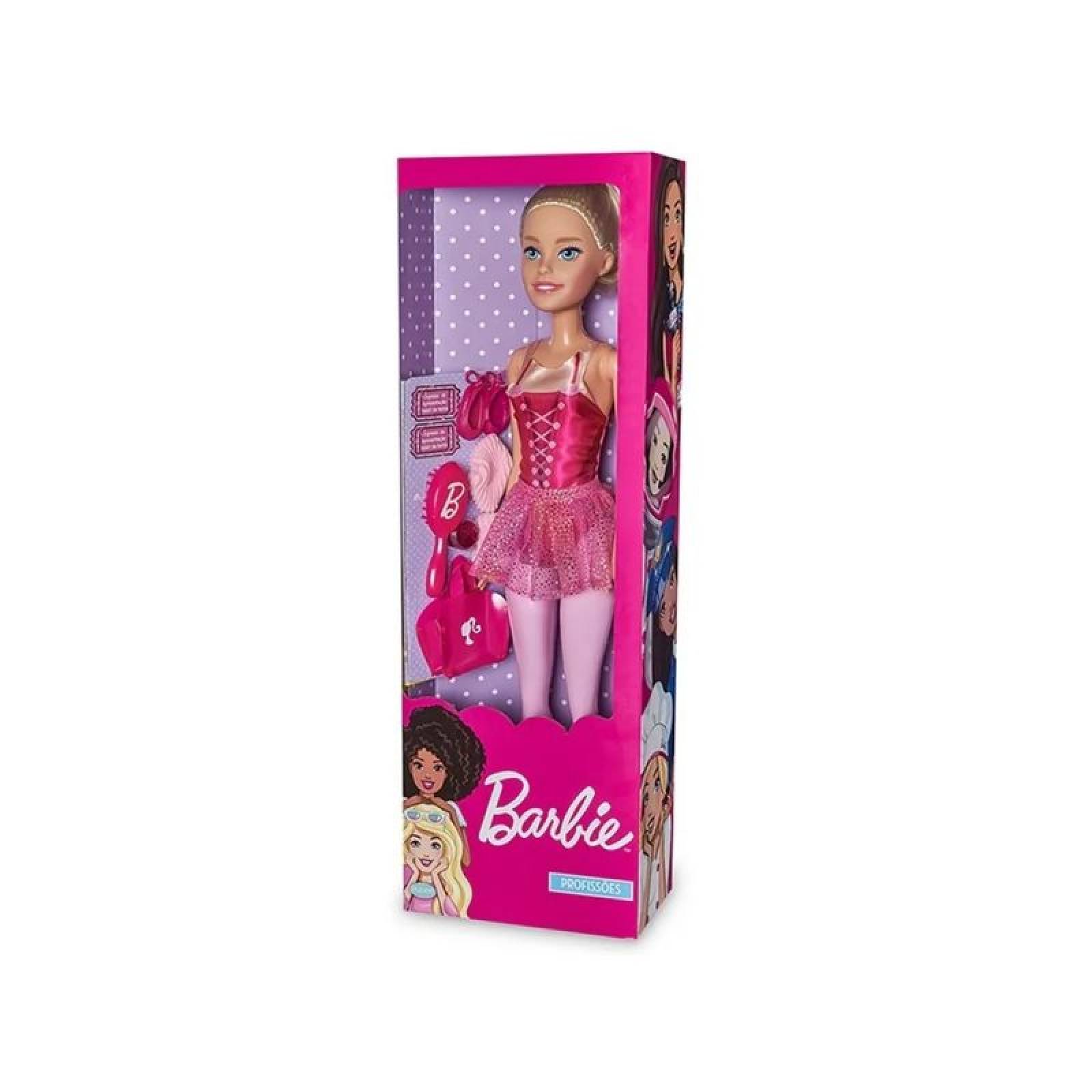 Barbie Muñeca Articulada Bailarina con accesorios 70 cm Grande