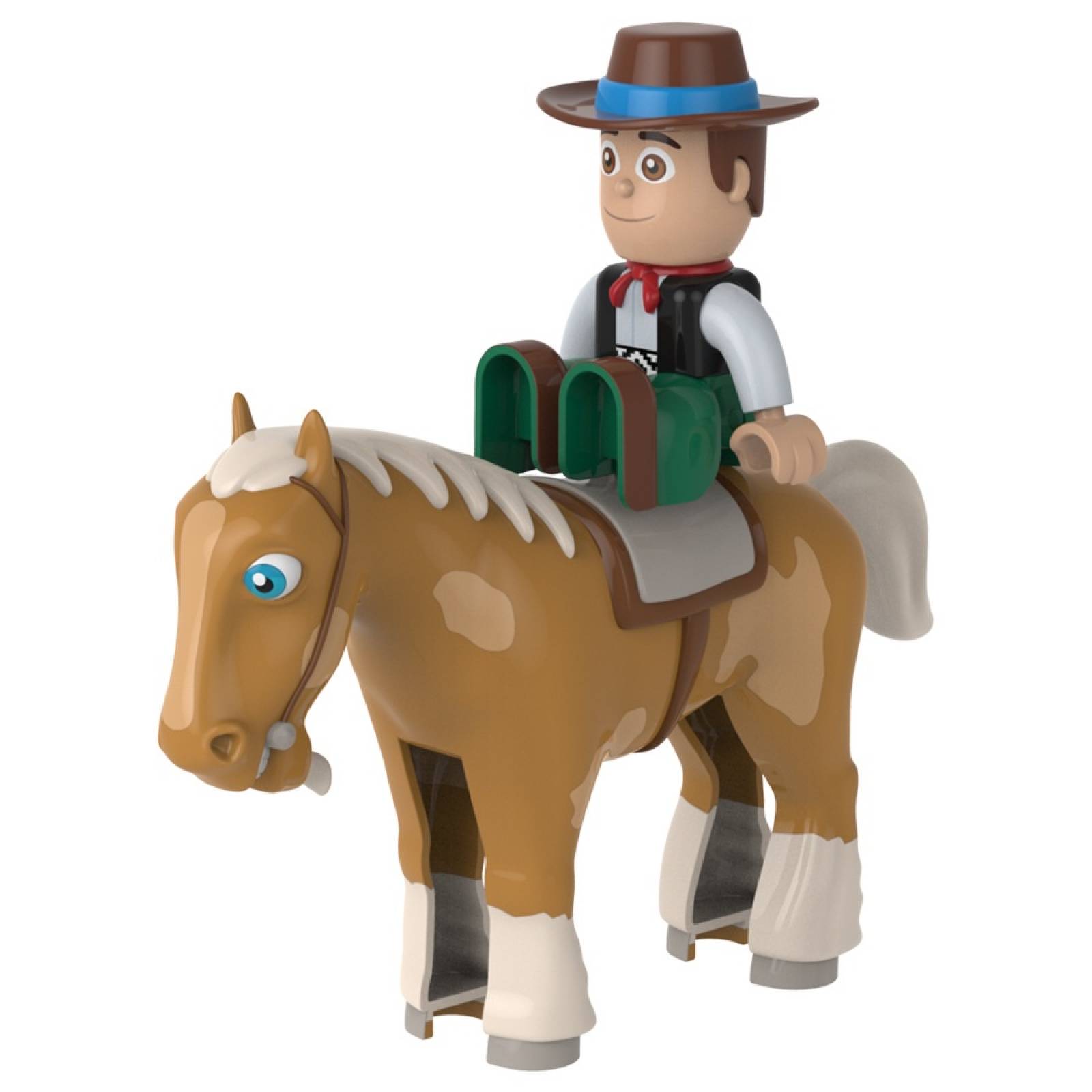 La Granja de Zenón Playset Bloques Zenón y sus amigos 115 piezas El Reino Infantil