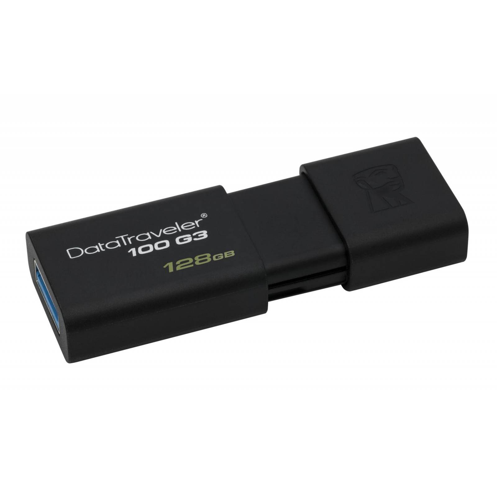 Kingston Technology DataTraveler 100 G3 unidad flash USB 128 GB USB tipo A 3.2 Gen 1 (3.1 Gen 1) Neg 
