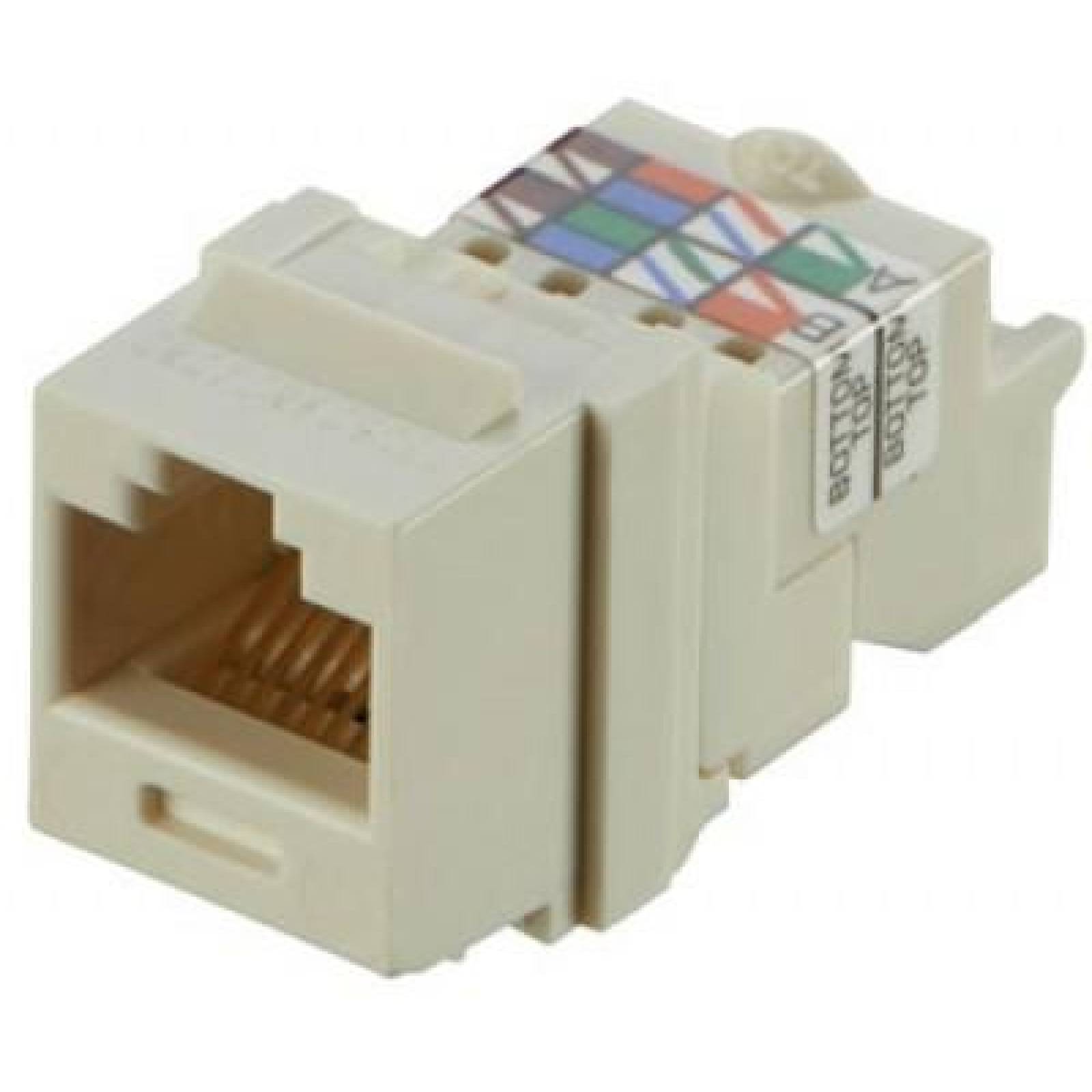 Panduit Conector Jack Estilo TP, Tipo Keystone, Categoría 6, De 8 Pos