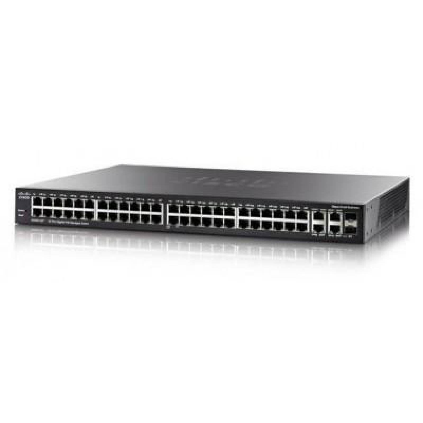 Cisco SG350-52P-K9-NA 48-PUERTOS 