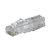 Panduit Plug RJ45 Cat6, Para Cable UTP de Calibre 23-24 AWG, Chapado en Oro de 50 micras, Bolsa de 1 