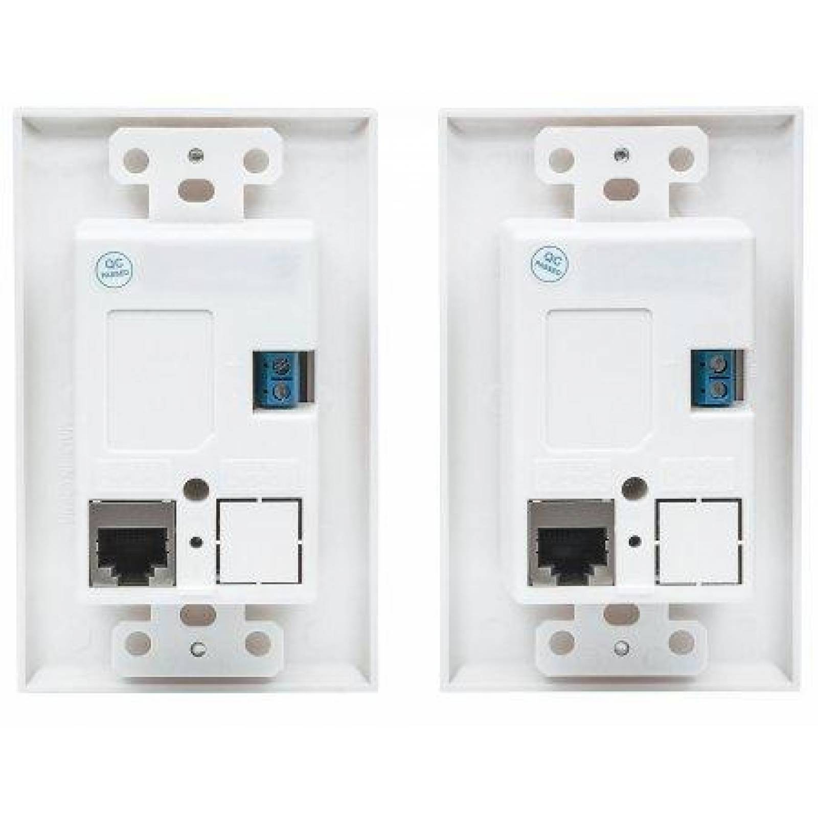 Manhattan 207607 extensor audio/video Transmisor y receptor de señales AV Blanco 