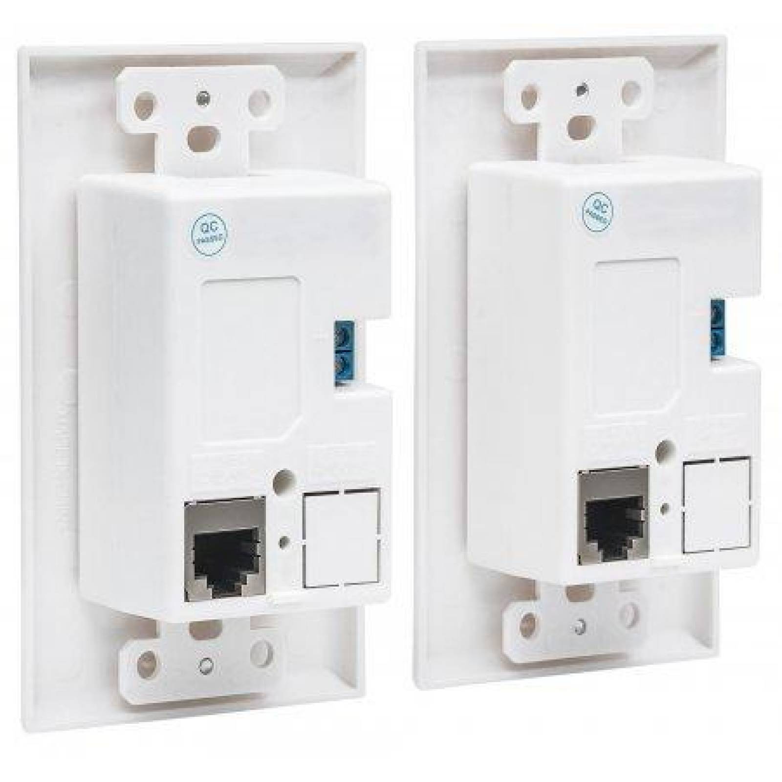 Manhattan 207607 extensor audio/video Transmisor y receptor de señales AV Blanco 