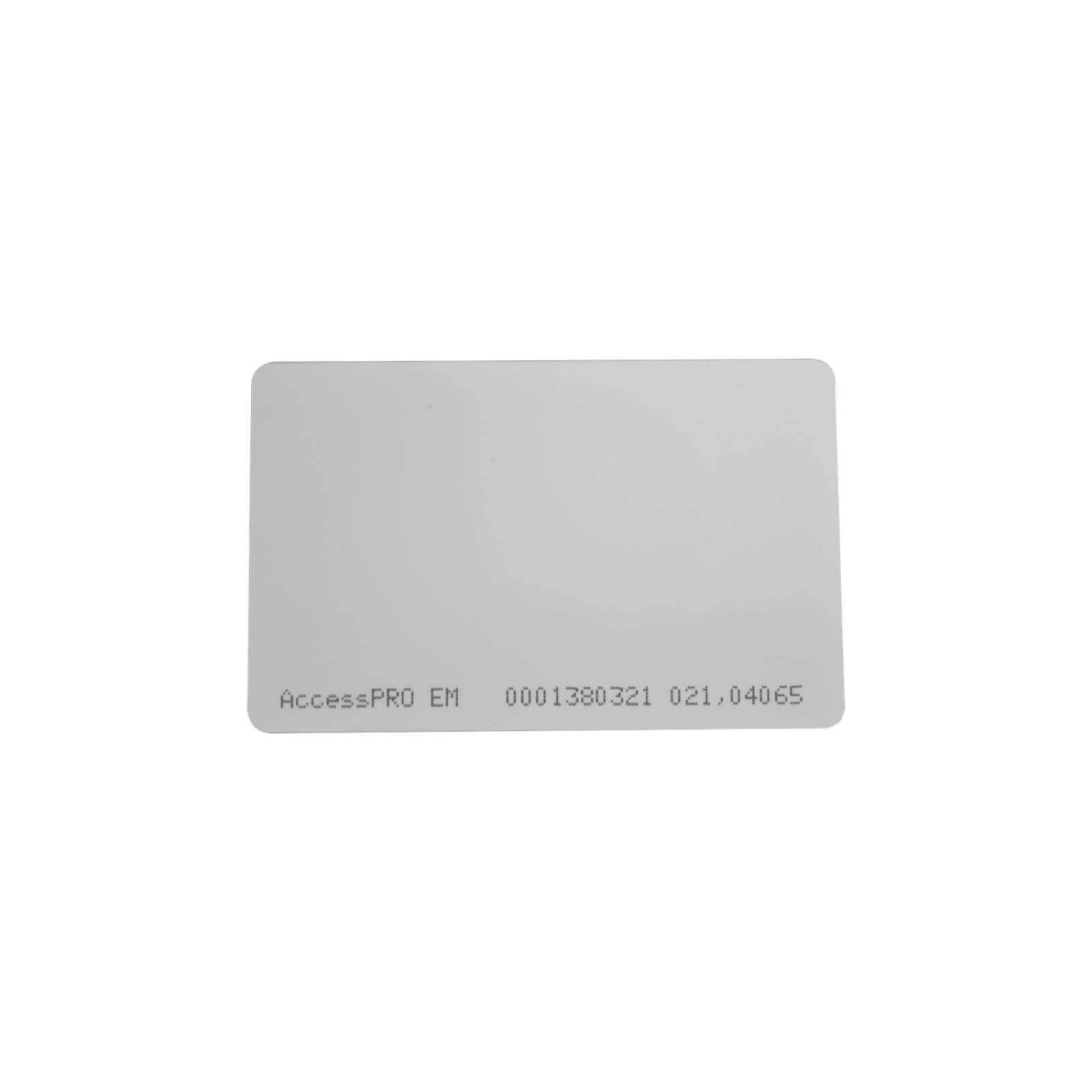 AccessPRO Tarjeta Proximidad Delgada 125 Khz (tipo EM) / Imprimible 