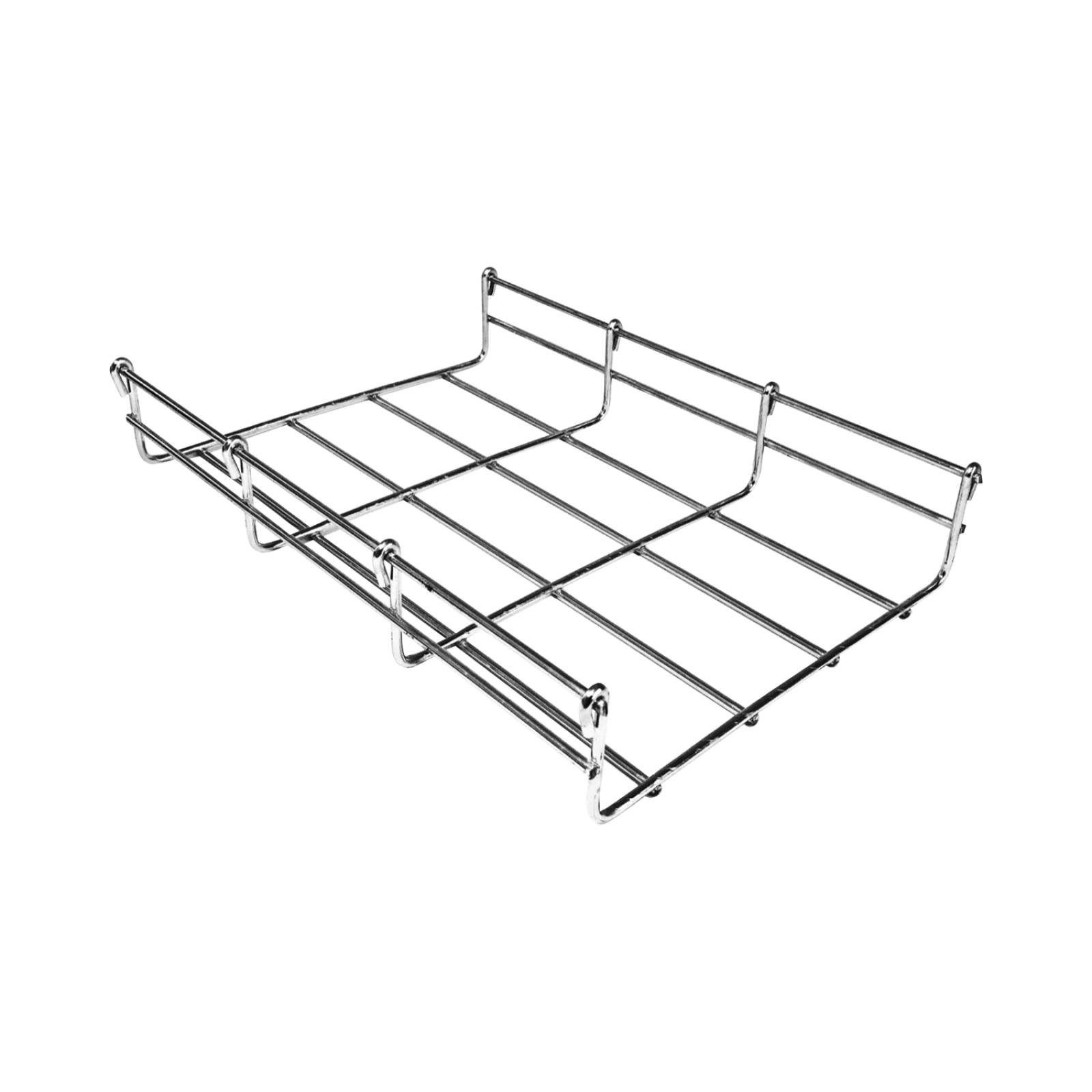 CHAROFIL Charola versión light MallaFils 54/200 mm, con acabado Electro Zinc, tramo 3 m 