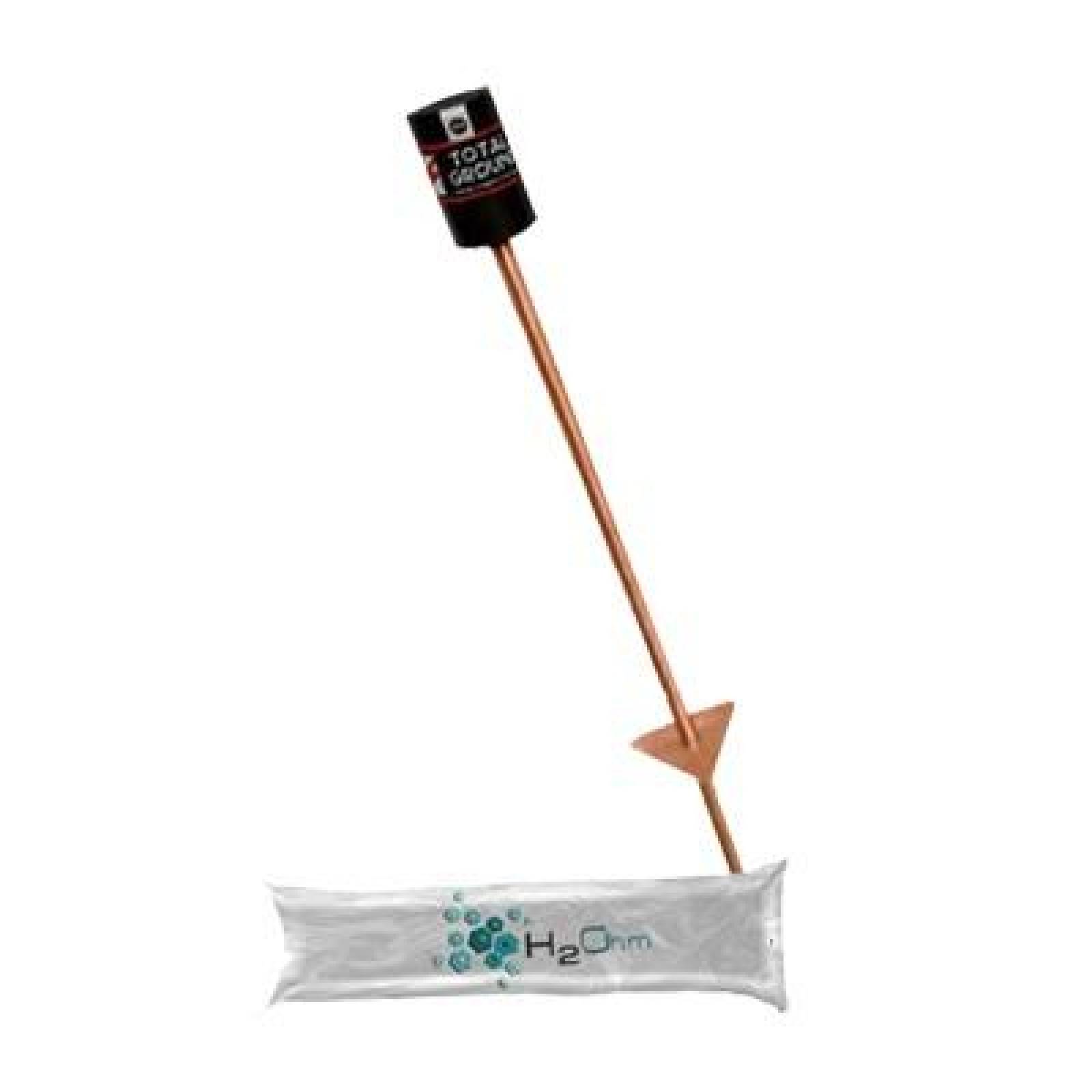 Total Ground Electrodo Para Tierra Física para Aplicaciones Residenciales y Antenas de Baja Potencia 