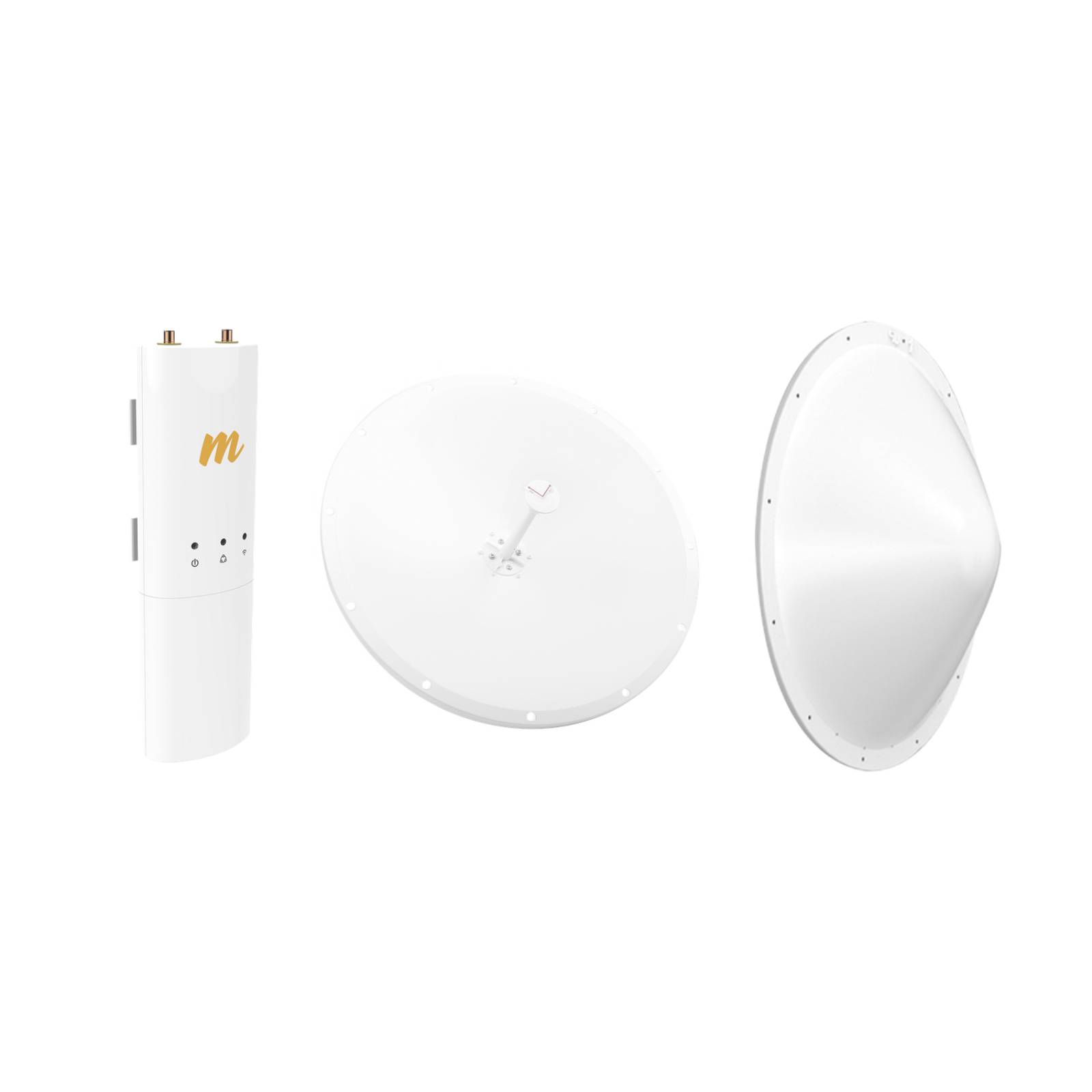 Mimosa Networks Kit de radio C5C con Antena de 28dBi, Frecuencia (4.9-6.5 GHz), para hasta 20 km, Ra