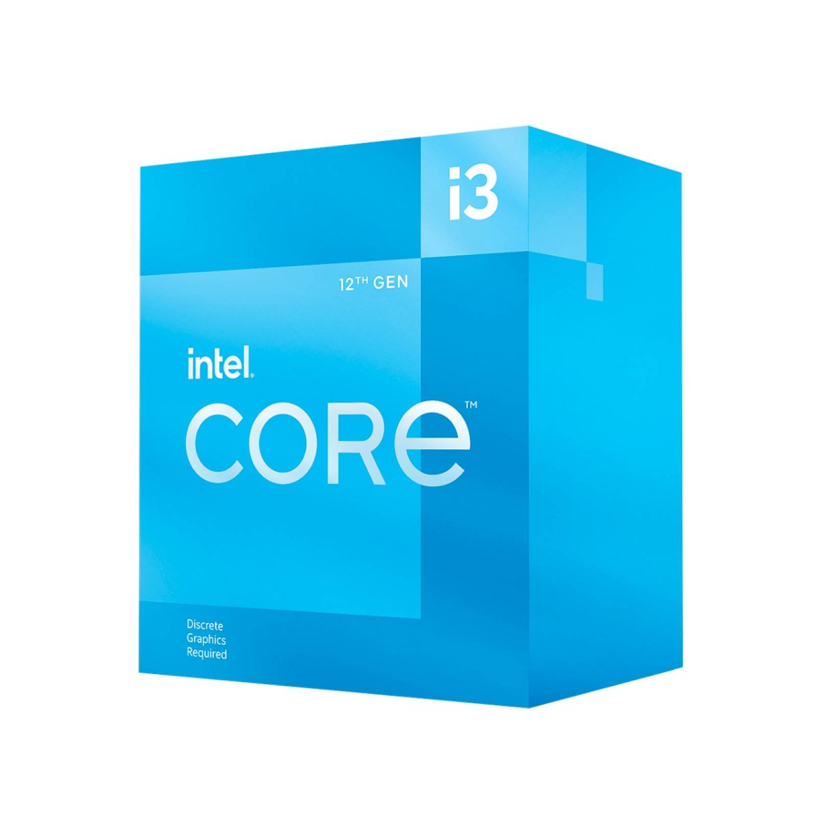 Procesador Intel Core i3-12100F 3.30GHz, 4 núcleos Socket 1700