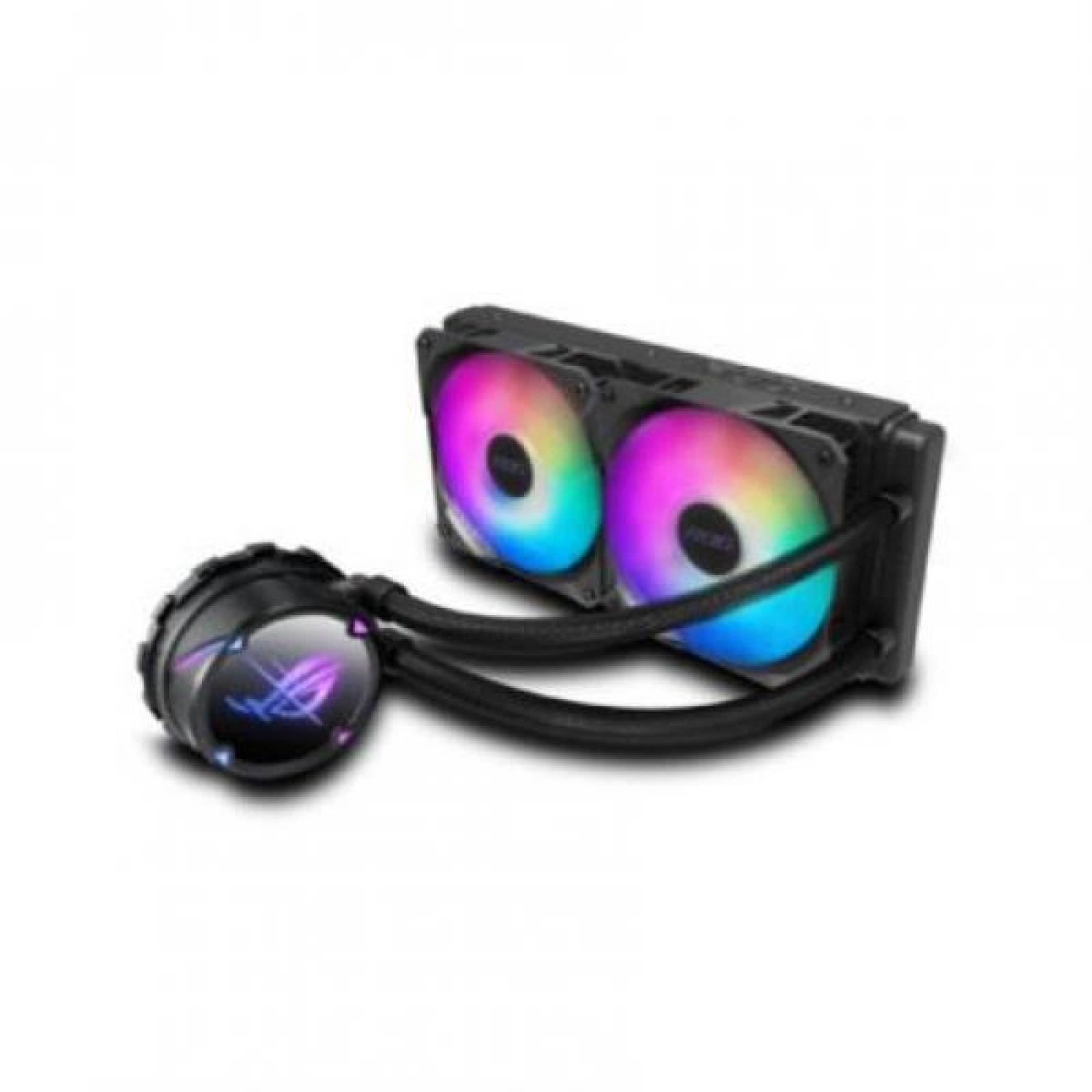 VENTILADOR CPU ASUS ROG STRIX LC II 240 ARGB AURA SYNC RGB,2 FANS