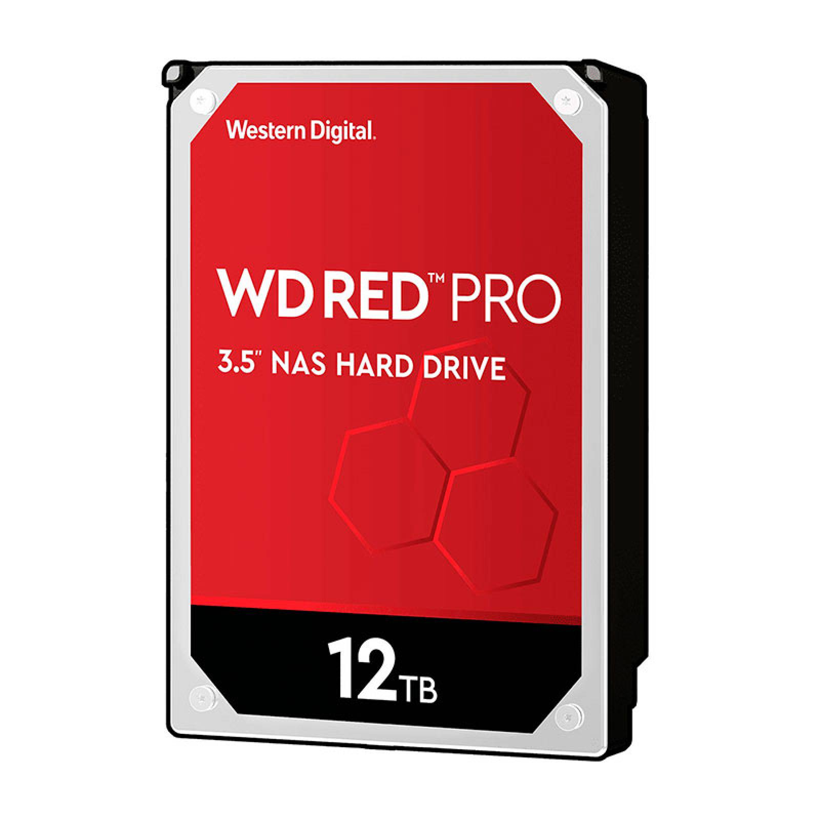 Disco Duro WD 12Tb WD121KFBX SATA3 7200 Rpm NAS RED PRO