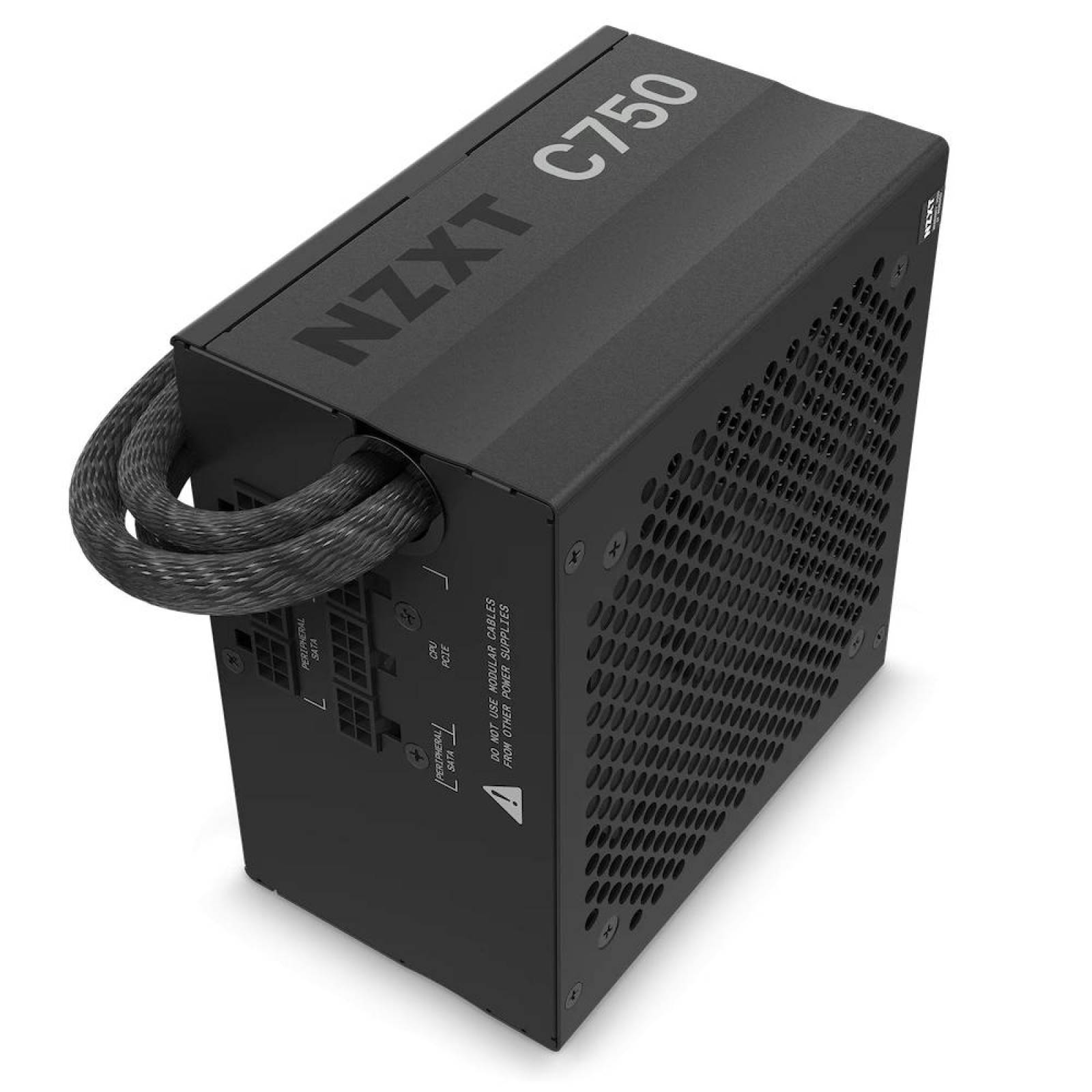 Fuente De Poder NZXT 80 PLUS Bronze 750W Semi Modular PA-7B1BB-US