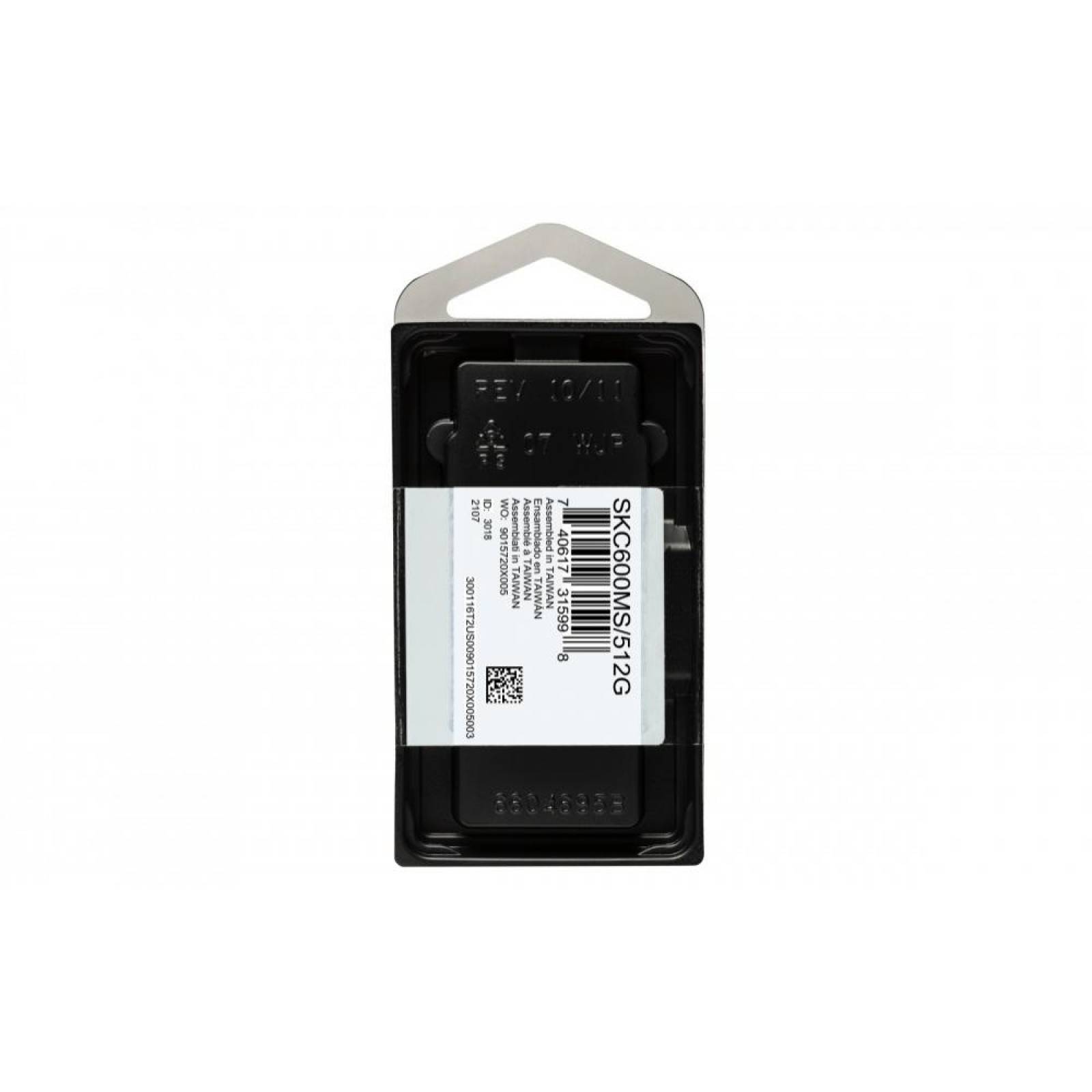 SSD Kingston KC600, 512GB, SATA III, MSATA SKC600MS512G