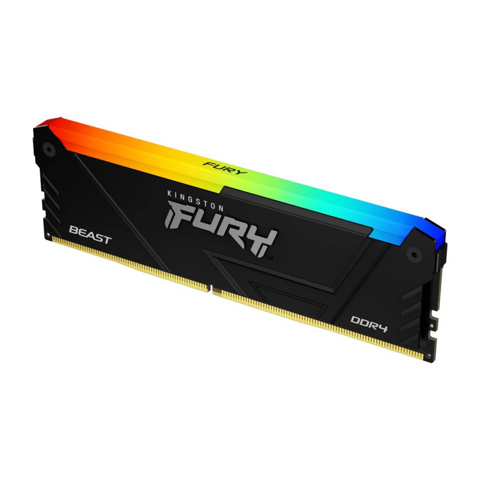 Memoria RAM Kingston FURY Beast RGB DDR4, 2666MHz, 32GB Non-ECC DIMM
