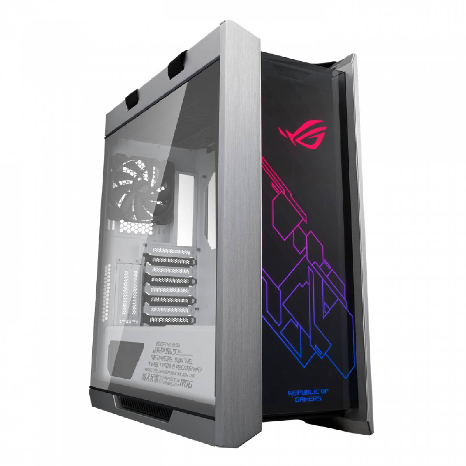 GABINETE ASUS (GX601 ROG STRIX HELIOS) BLANCO, RGB
