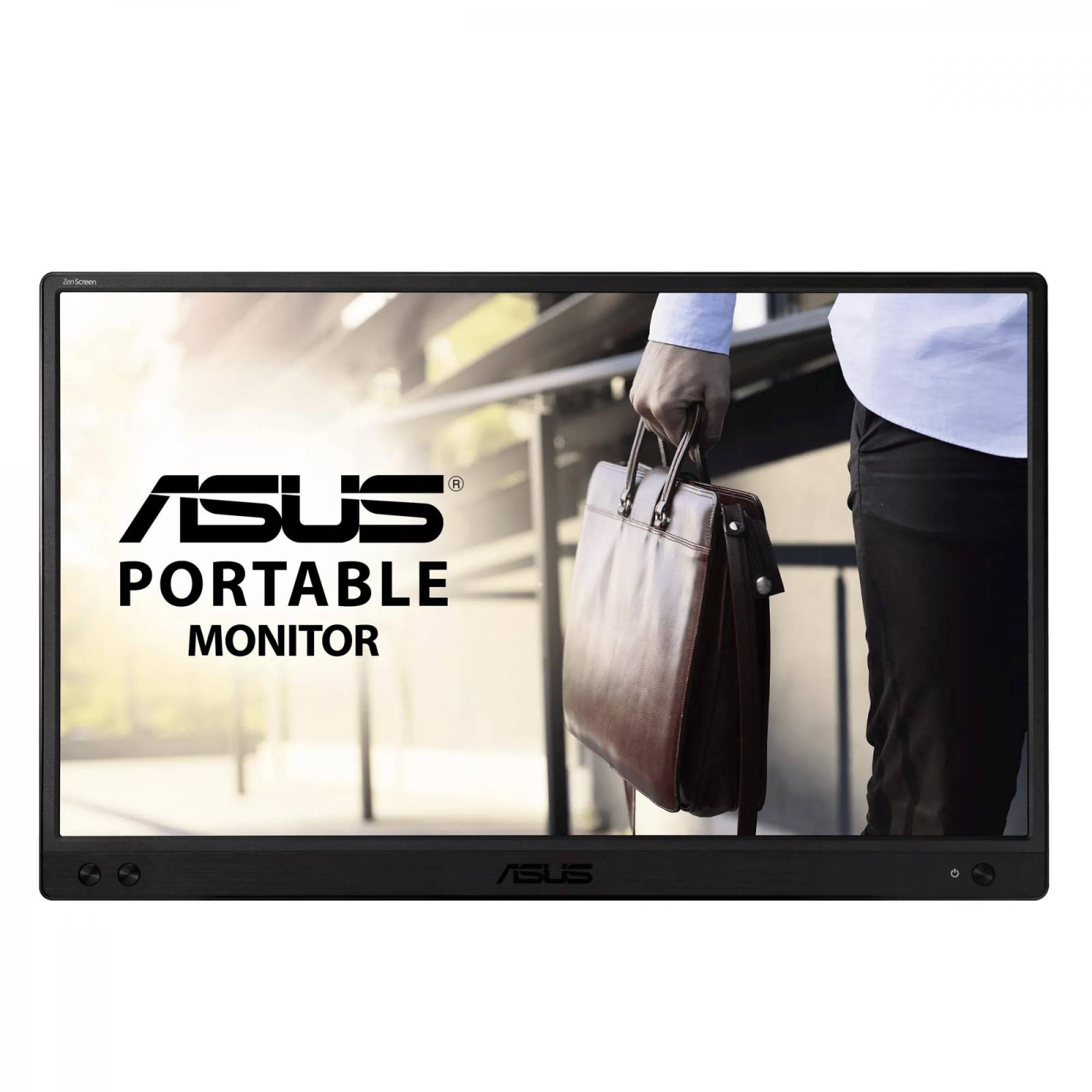 Monitor Portátil ASUS ZenScreen MB166C LED 15.6", Full HD, Negro