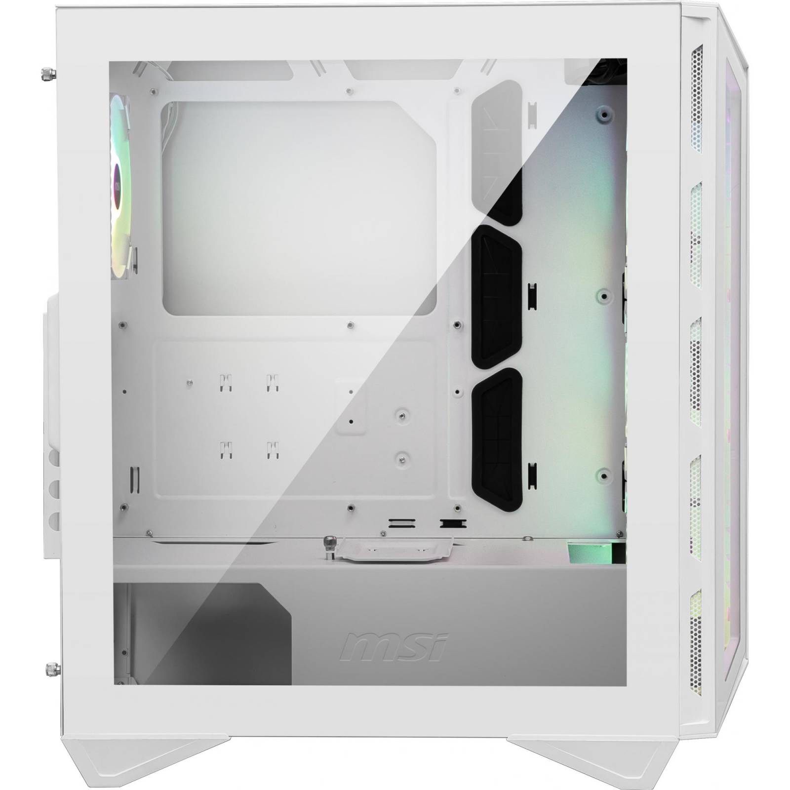 Gabinete MSI MPG GUNGNIR 110R Con Ventana ARGB, Midi-Tower Sin Fuente