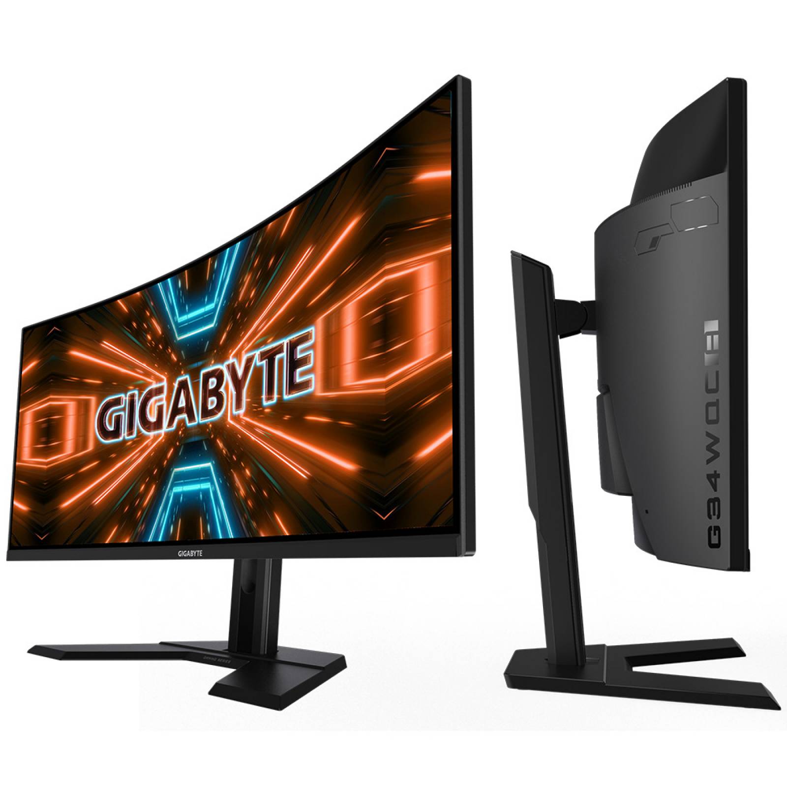 MONITOR LED GIGABYTE 34"(G34WQC A) 3440X1440 QWHD,144HZ,CURVE, HDMI *2